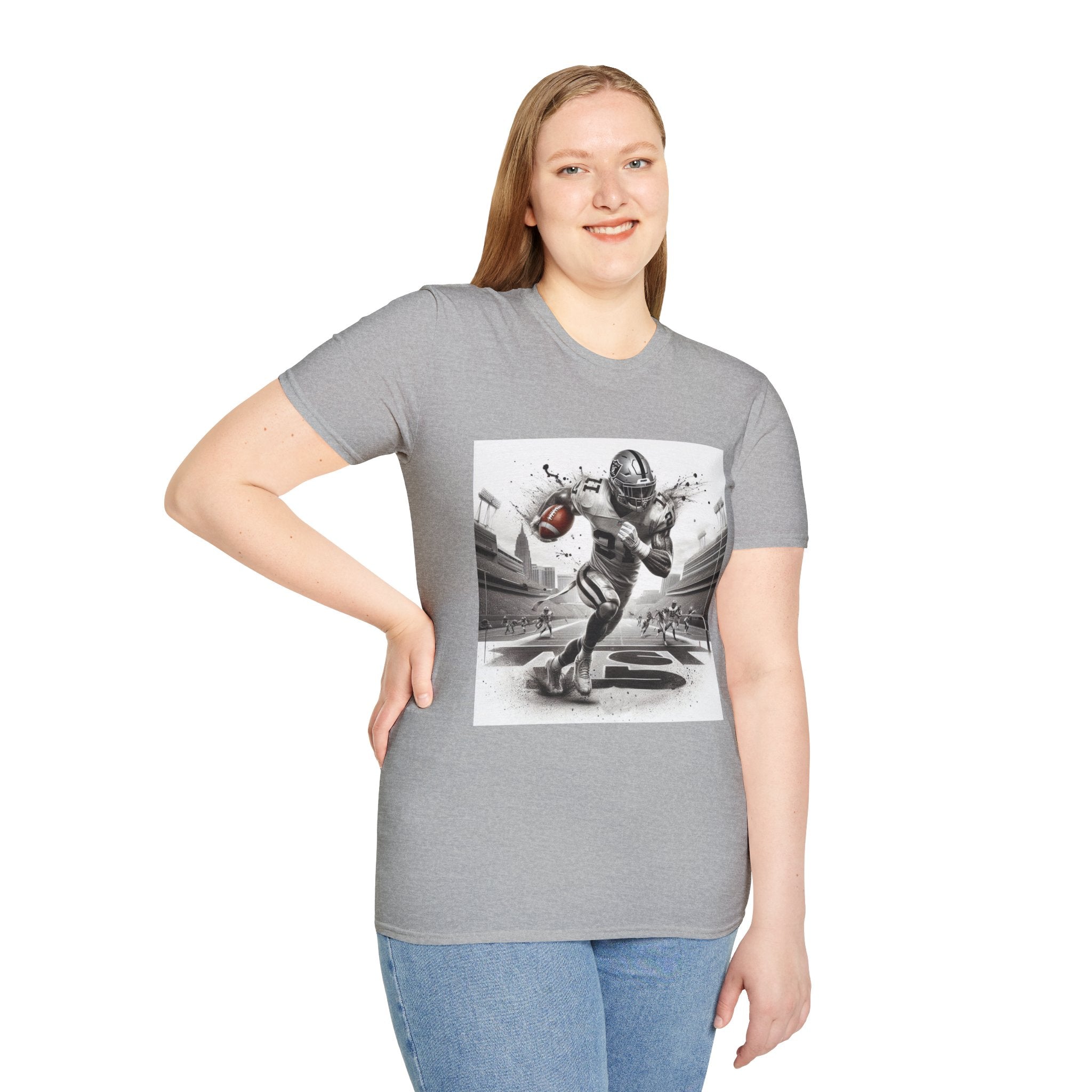 Silver Storm Raiders Shirt , Raiders Fan Football Shirt, Unisex Shirt, Football Fan Tee, Trendy Shirt, Casual Summer Shirt