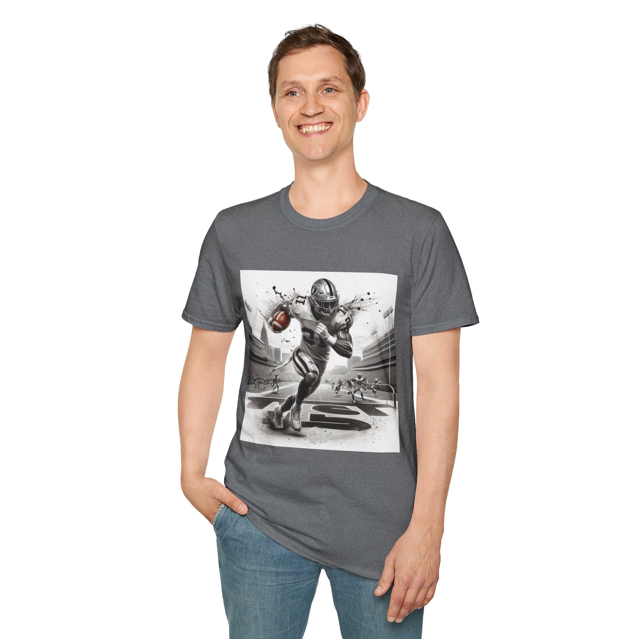 Silver Storm Raiders Shirt , Raiders Fan Football Shirt, Unisex Shirt, Football Fan Tee, Trendy Shirt, Casual Summer Shirt