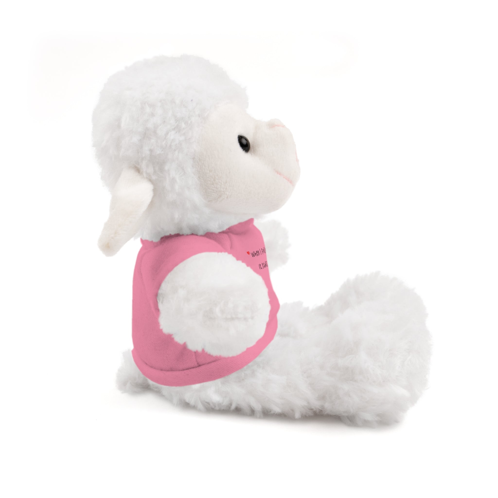 Panda Plushies, I Love You, Stuffed Animals Shirt Printed, Suitable for Soft Valentine's Day Gift Plush Bear Toy