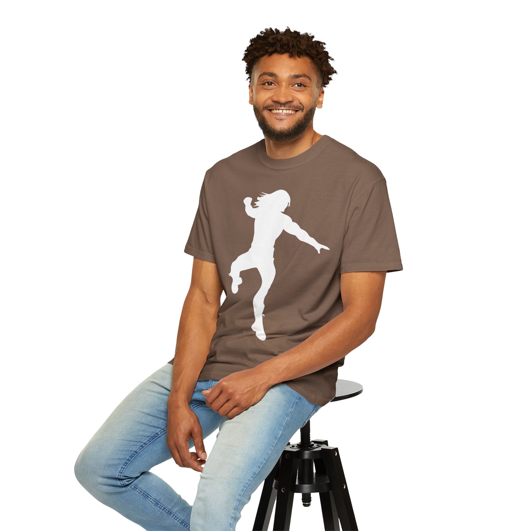 Jump Roman Reigns White Fan Shirt, Sports Fan T-shirt, Unisex Shirt, Gift for Her-Him, Casual Outwear Shirt, Graphic Shirt