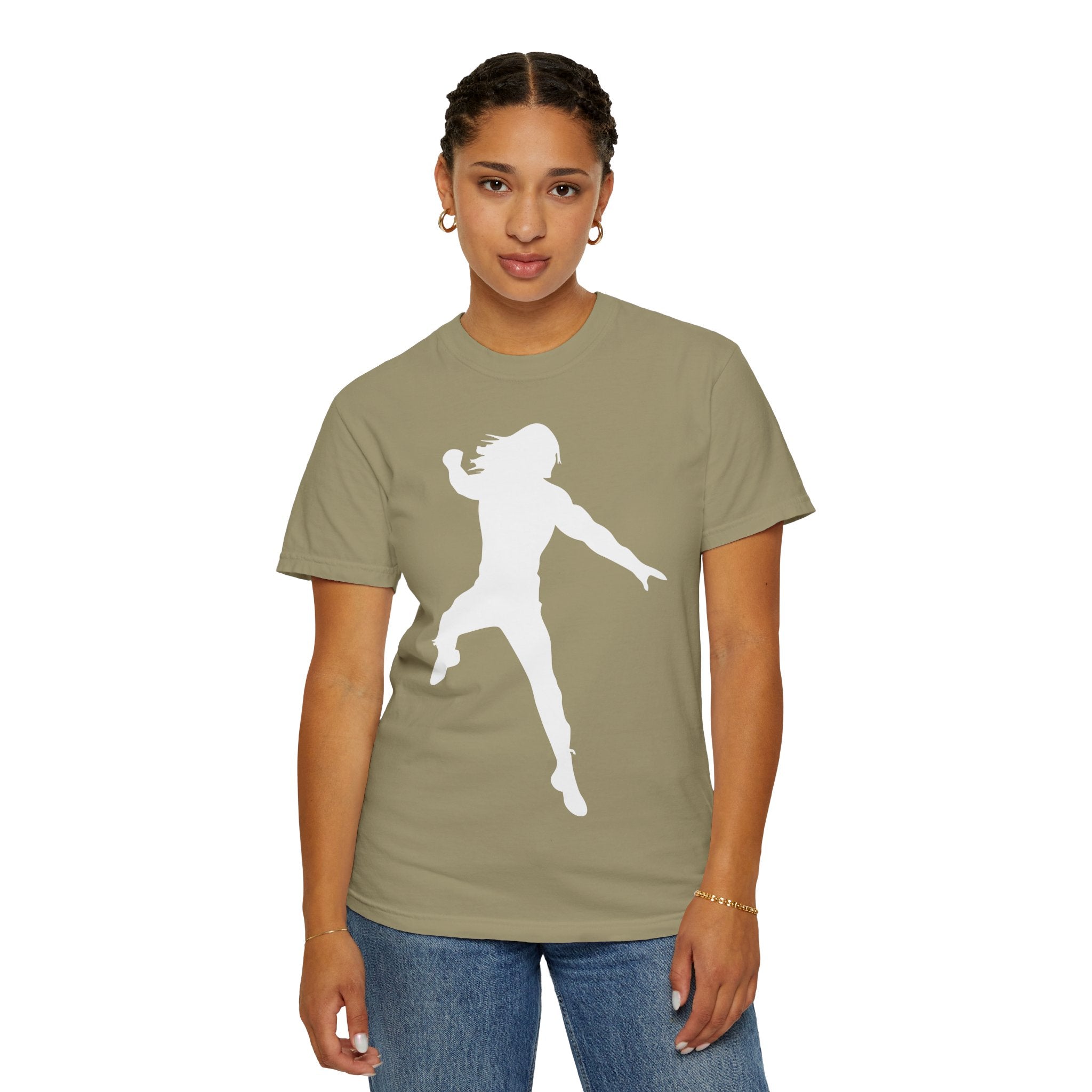 Jump Roman Reigns White Fan Shirt, Sports Fan T-shirt, Unisex Shirt, Gift for Her-Him, Casual Outwear Shirt, Graphic Shirt