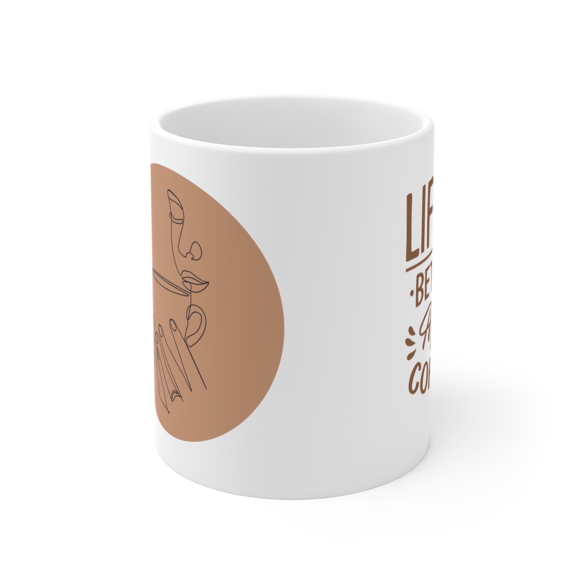 "Life is Better After Coffee" Cute Mug design | Perfect gift Idea | Coffee Lover Mugs