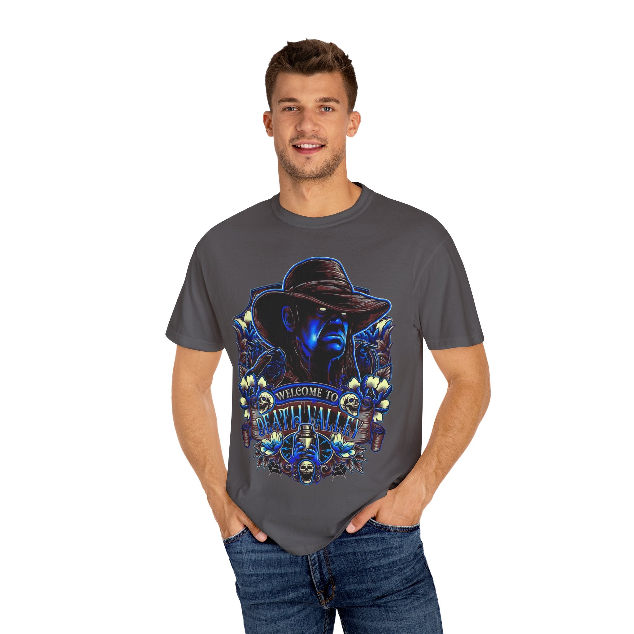 Welcome to Death Valley, Undertaker, Sports Fan T-shirt, Unisex Shirt, Gift for Her-Him, Casual Outwear Shirt, Graphic Shirt