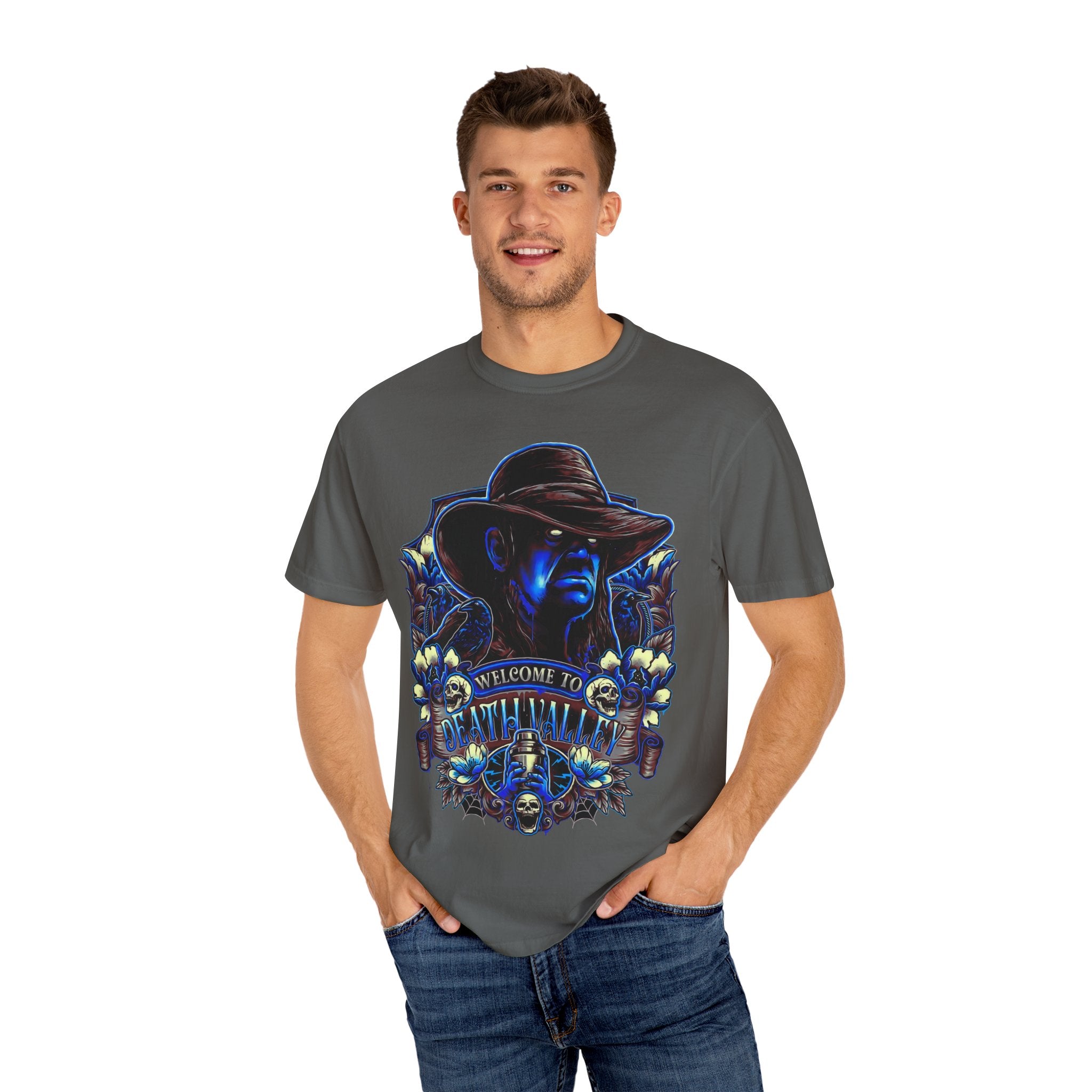 Welcome to Death Valley, Undertaker, Sports Fan T-shirt, Unisex Shirt, Gift for Her-Him, Casual Outwear Shirt, Graphic Shirt