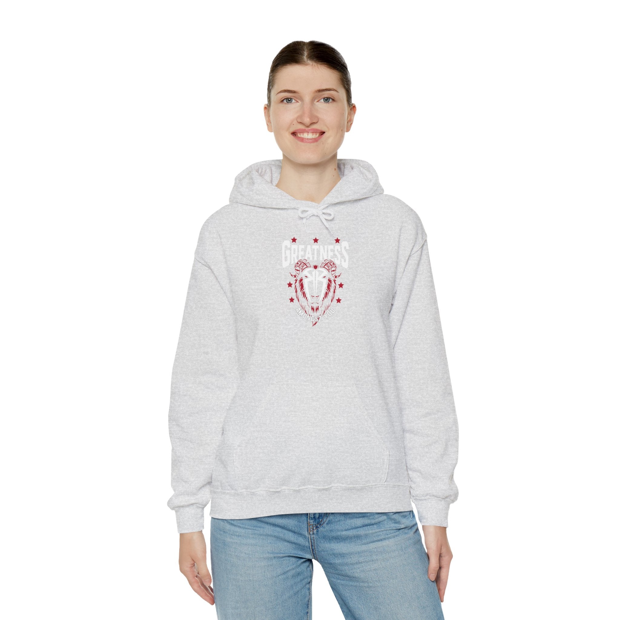 Greatness Amongst You, Royal Reigns Hoodies, Pro Wrestling Apparel, Heavy Blend Hoodie, Sports Fan Gift, Graphic Pullover