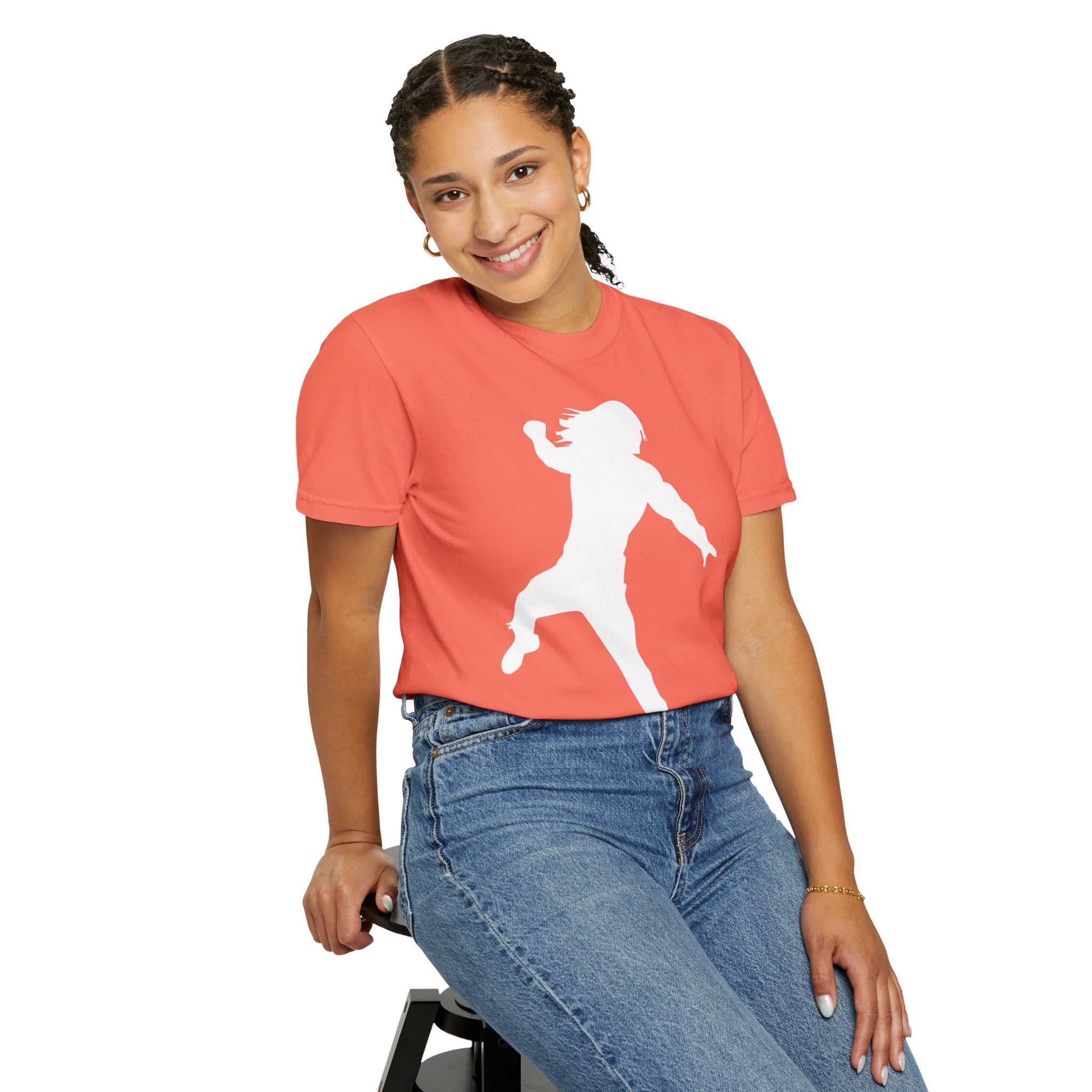 Jump Roman Reigns White Fan Shirt, Sports Fan T-shirt, Unisex Shirt, Gift for Her-Him, Casual Outwear Shirt, Graphic Shirt