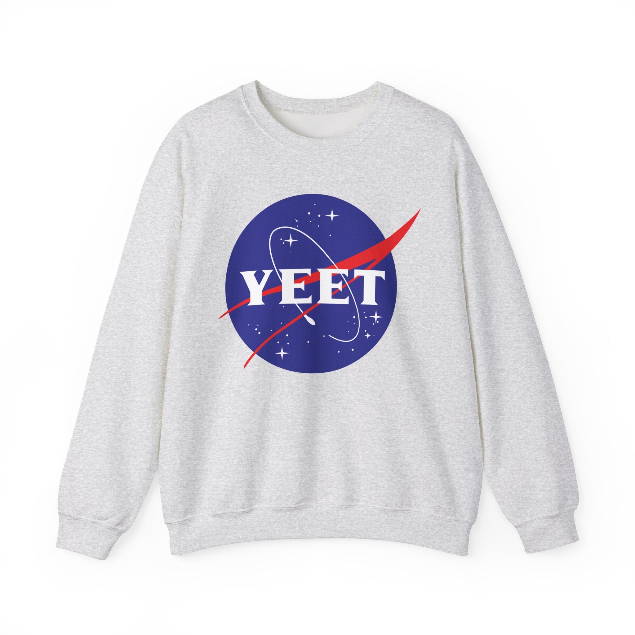 Yeet Nasa Sweatshirt Design, Sports Sweatshirt, Wrestling Fan Unisex Sweatshirt - Gift for Him or Her, Casual Outwear, Heavy Blend Crewneck Sweatshirt