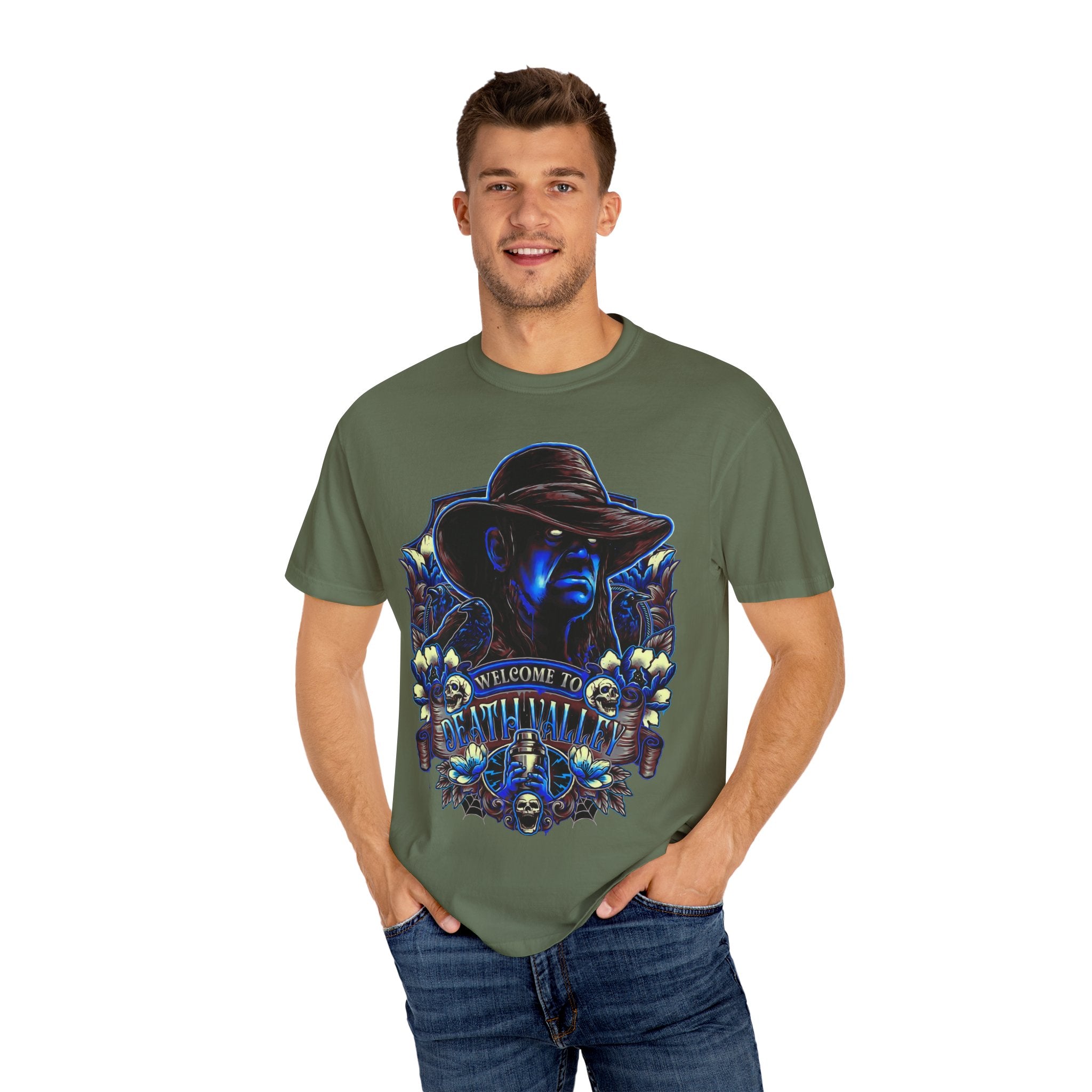 Welcome to Death Valley, Undertaker, Sports Fan T-shirt, Unisex Shirt, Gift for Her-Him, Casual Outwear Shirt, Graphic Shirt