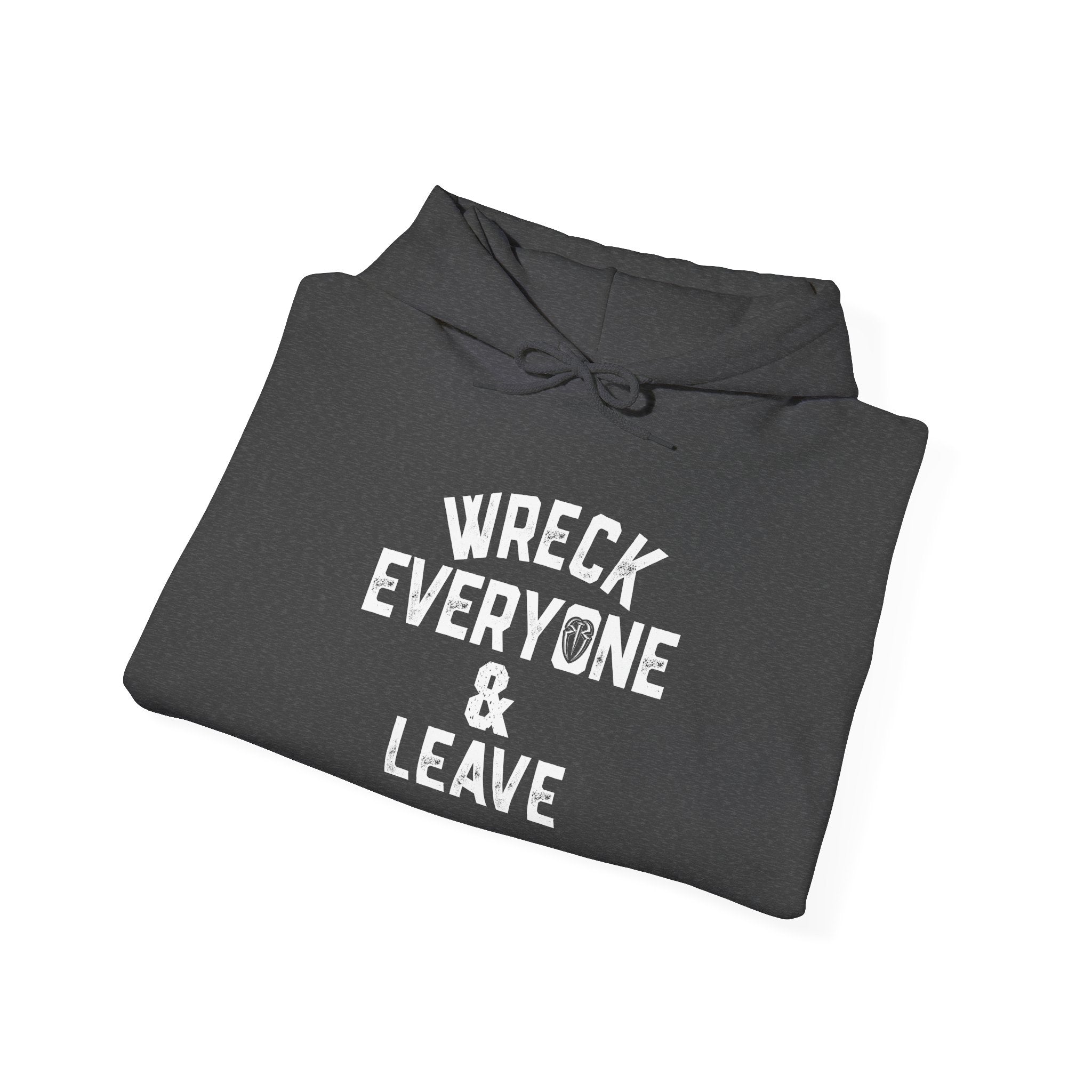 Wreck Everyone and Leave Royal Reigns Hoodies, Pro Wrestling Apparel, Heavy Blend Hoodie, Sports Fan Gift, Graphic Pullover