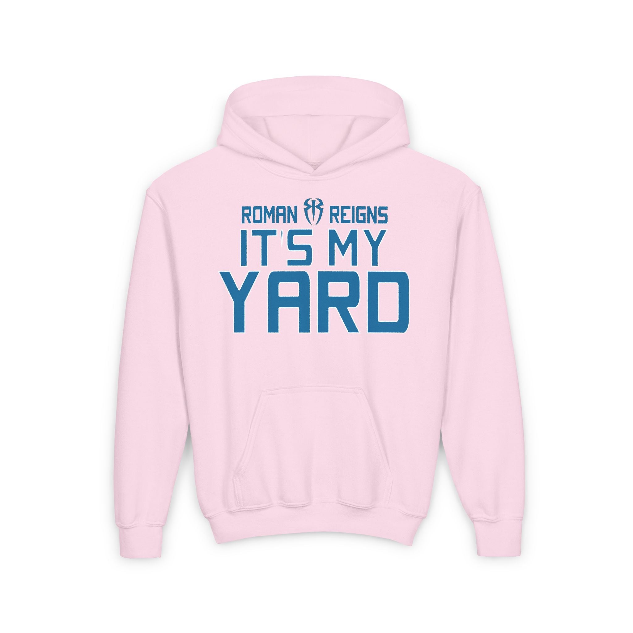 Roman Reigns "It's My Yard" Shirt Design, Sports Fan Kids Hoodies - Youth Heavy Blend Hooded Sweatshirt, Unisex, Gift for Her-Him, Casual Outwear