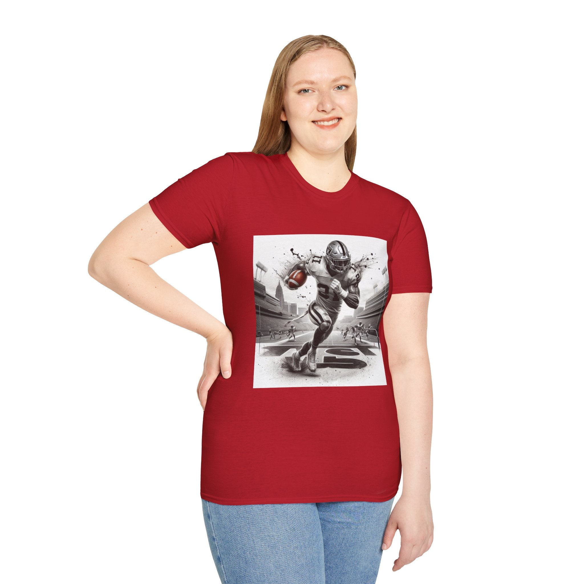 Silver Storm Raiders Shirt , Raiders Fan Football Shirt, Unisex Shirt, Football Fan Tee, Trendy Shirt, Casual Summer Shirt