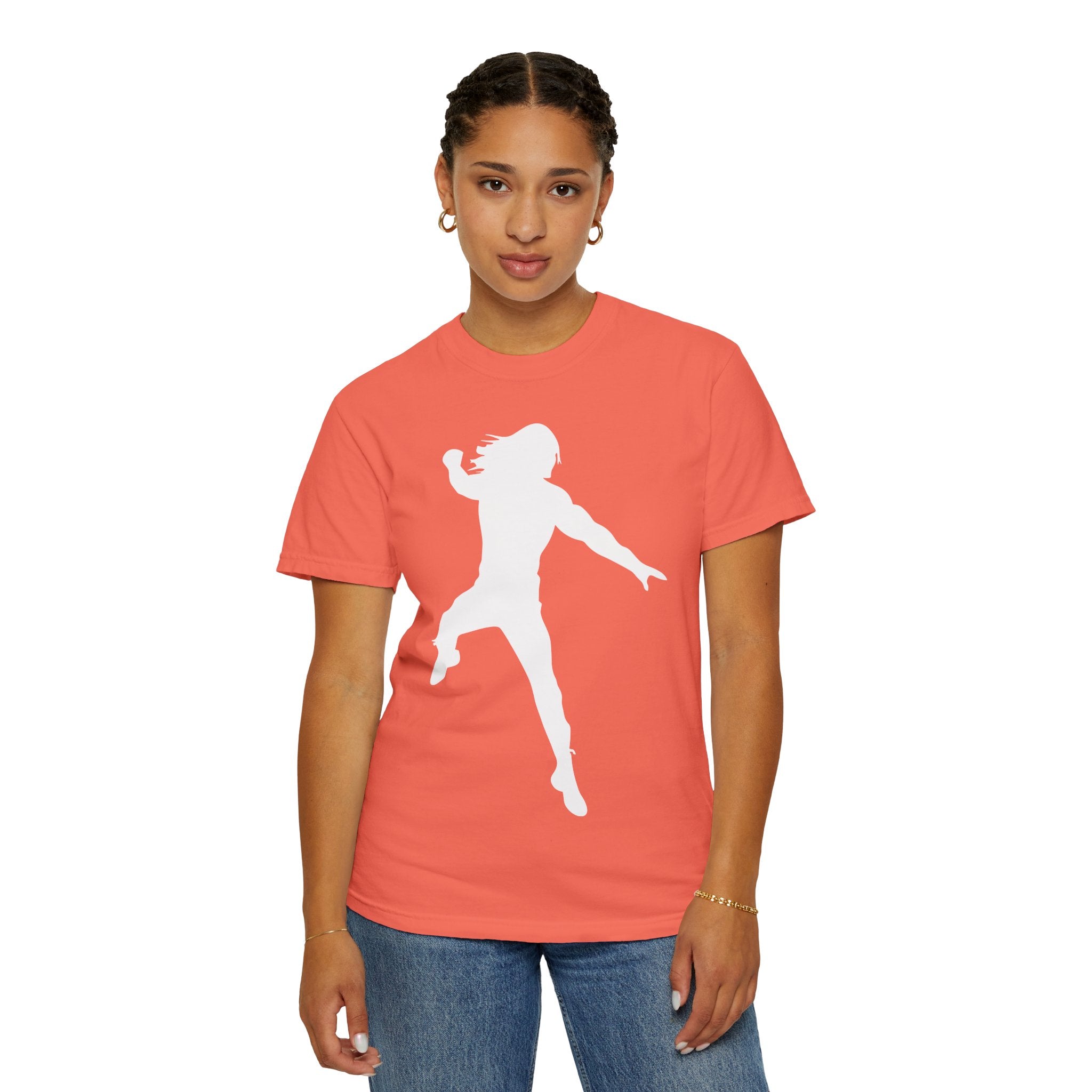 Jump Roman Reigns White Fan Shirt, Sports Fan T-shirt, Unisex Shirt, Gift for Her-Him, Casual Outwear Shirt, Graphic Shirt