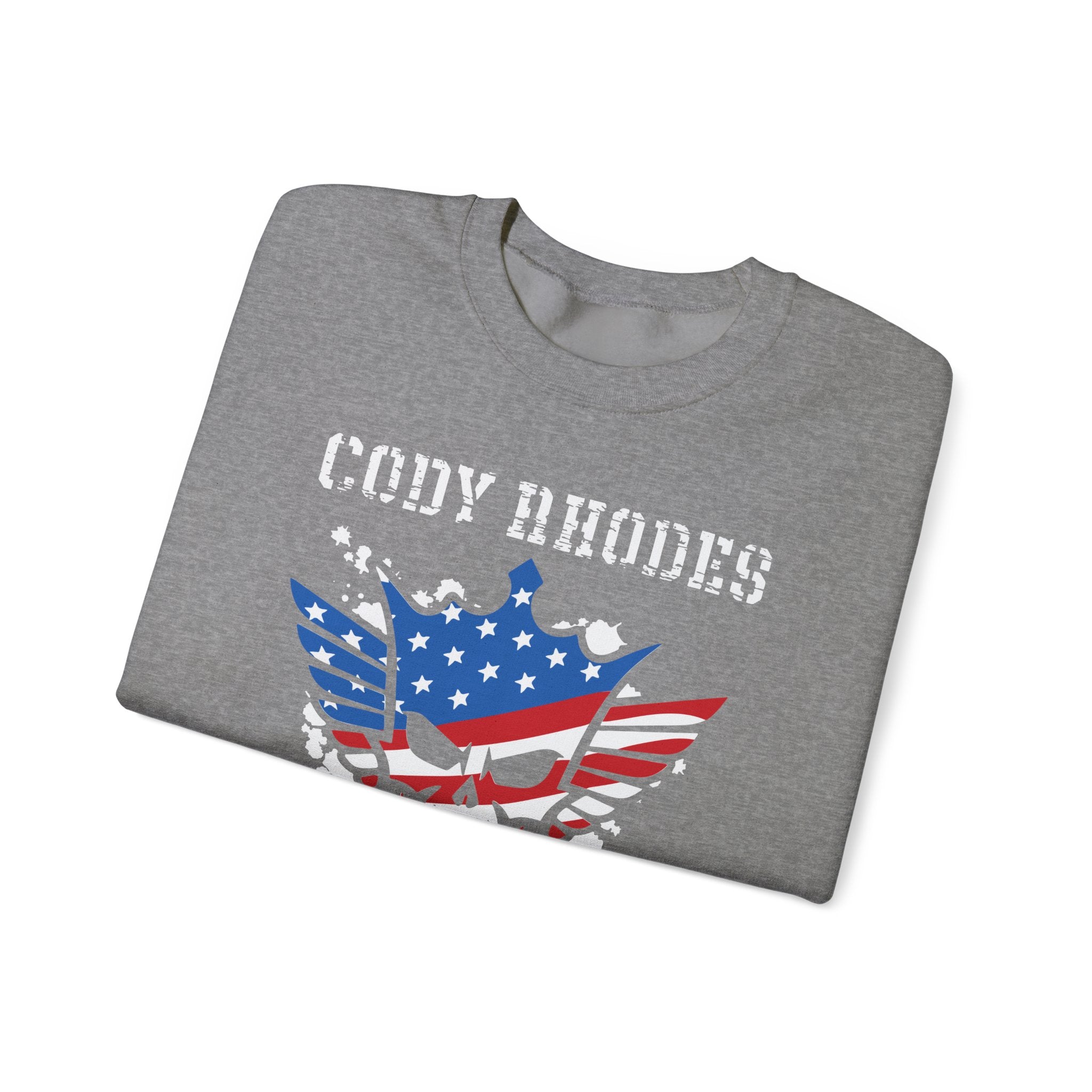 Cody Rhodes American Nightmare, Wrestling Fan Unisex Sweatshirt - Gift for Him or Her, Casual Outwear, Graphic Design, Heavy Blend Sweatshirt