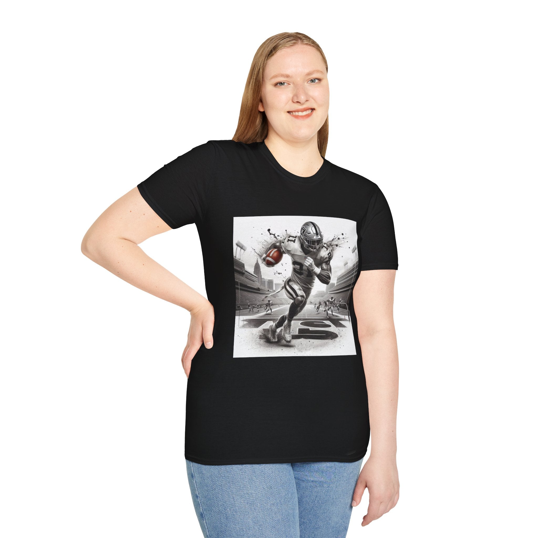 Silver Storm Raiders Shirt , Raiders Fan Football Shirt, Unisex Shirt, Football Fan Tee, Trendy Shirt, Casual Summer Shirt