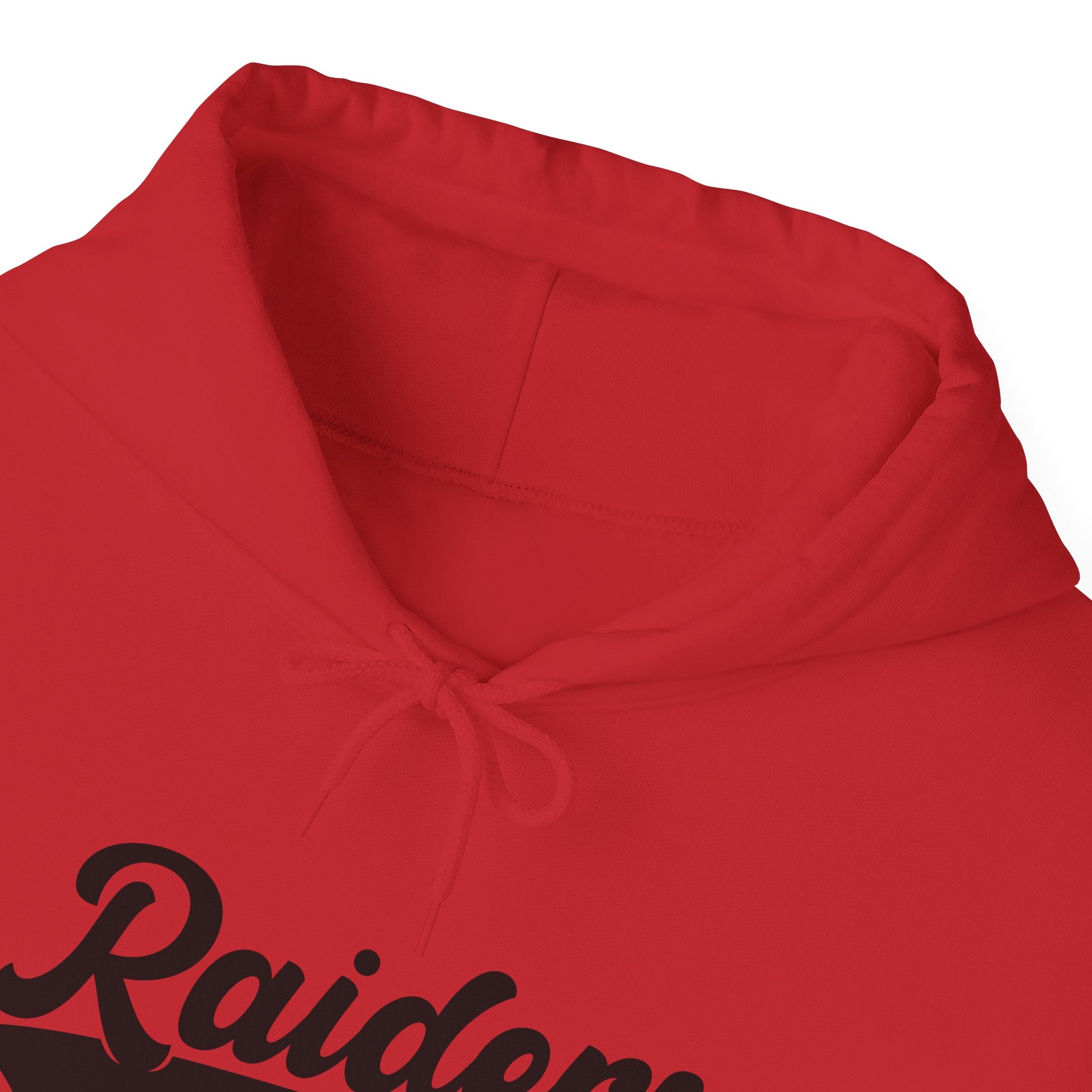 Pure Black Raiders Hoodie - Legendary Fanwear, Football Raiders Hoodie, Bold and Dominant, Ultimate Game-Day Gear, Football