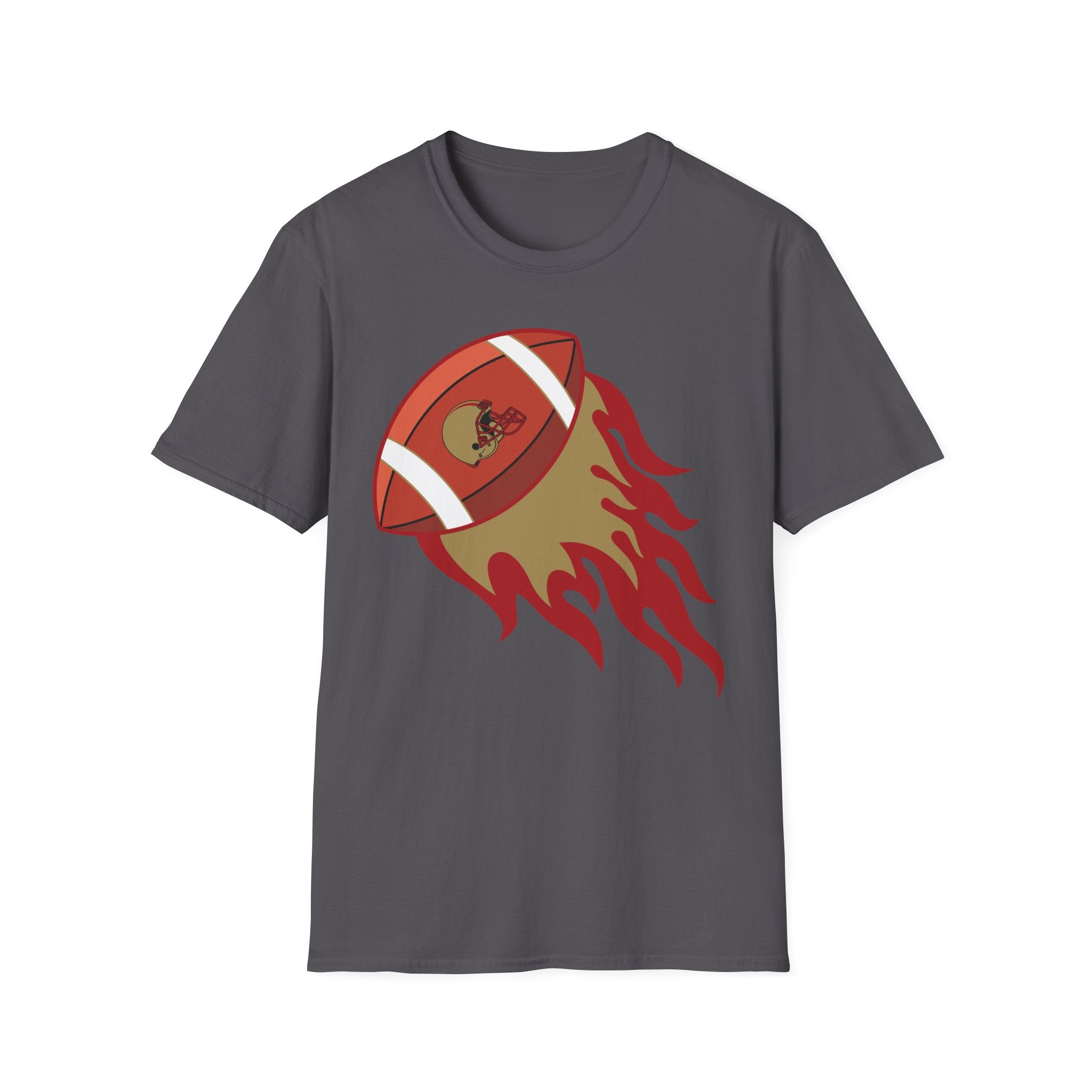 SF Football on Flare , San Francisco Shirt, Unique Fan Apparel, Football Team Game Day Shirt, Sporty Men's Women's Clothing
