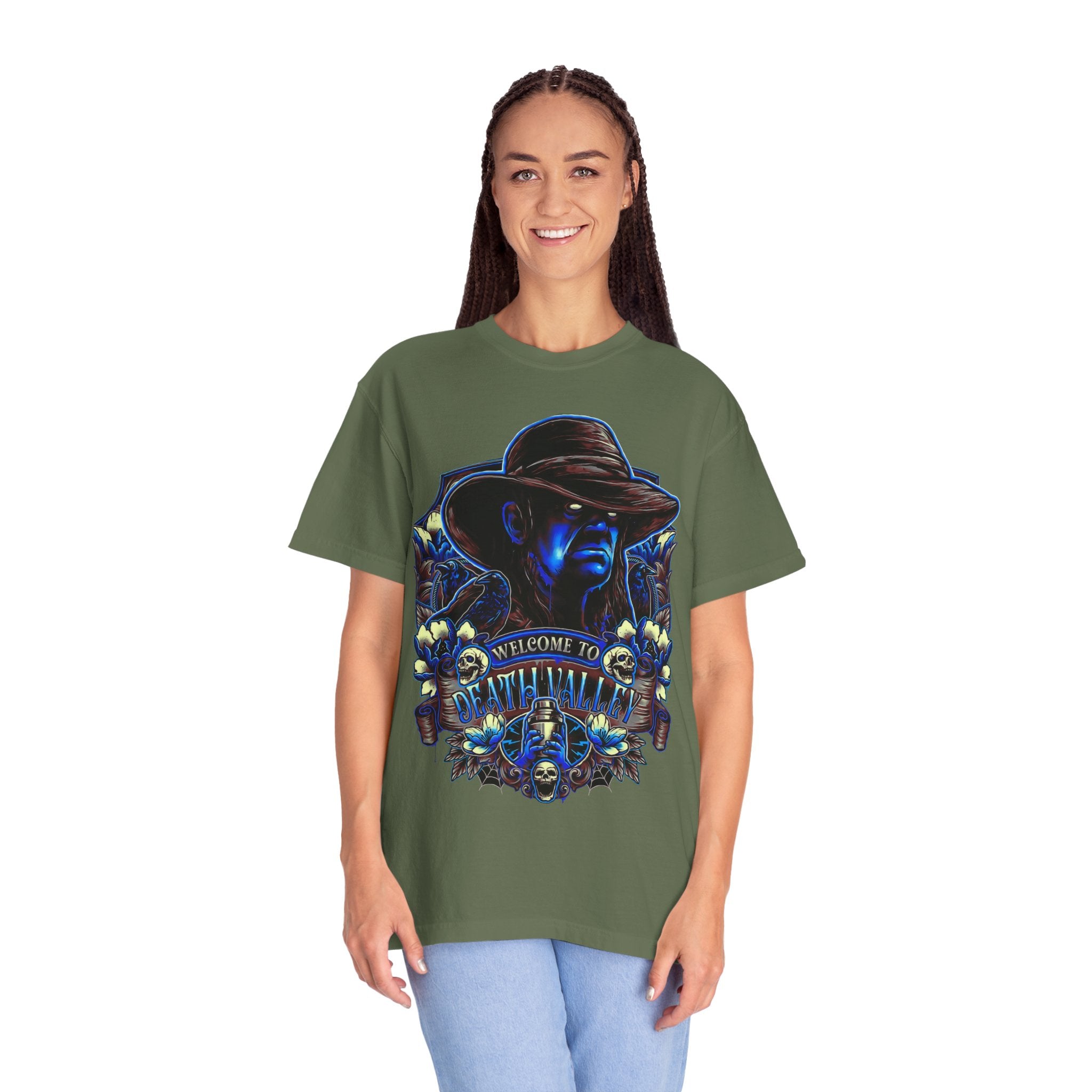 Welcome to Death Valley, Undertaker, Sports Fan T-shirt, Unisex Shirt, Gift for Her-Him, Casual Outwear Shirt, Graphic Shirt