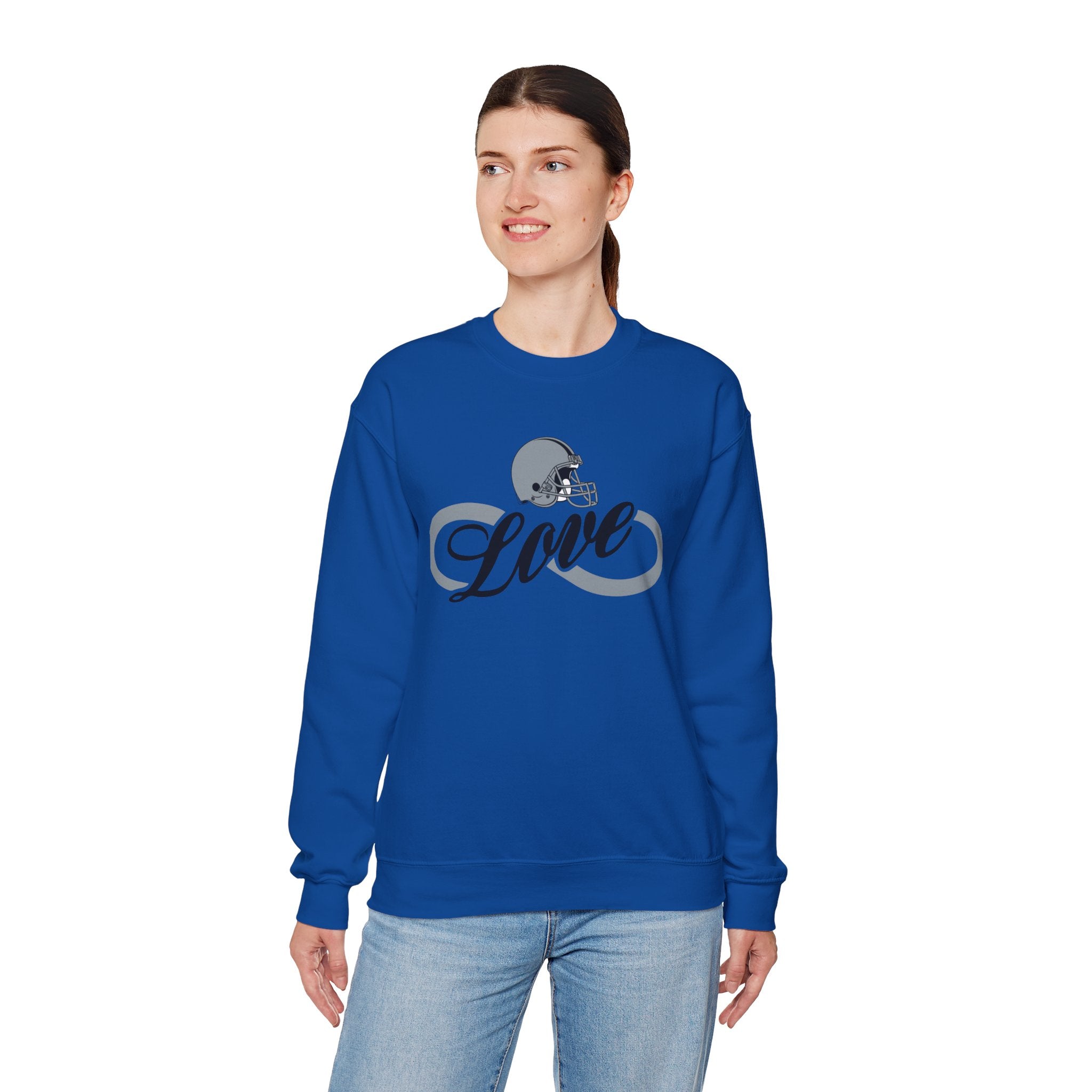 Love for Raiders Football Fan Sweatshirt, Unisex Sweatshirt, Football Fan Sweatshirt, Casual Sweatshirt, Summer Fit Sweatshirt
