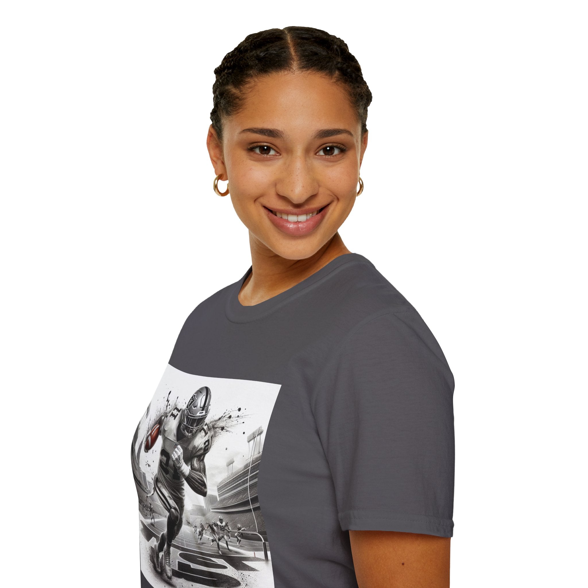 Silver Storm Raiders Shirt , Raiders Fan Football Shirt, Unisex Shirt, Football Fan Tee, Trendy Shirt, Casual Summer Shirt