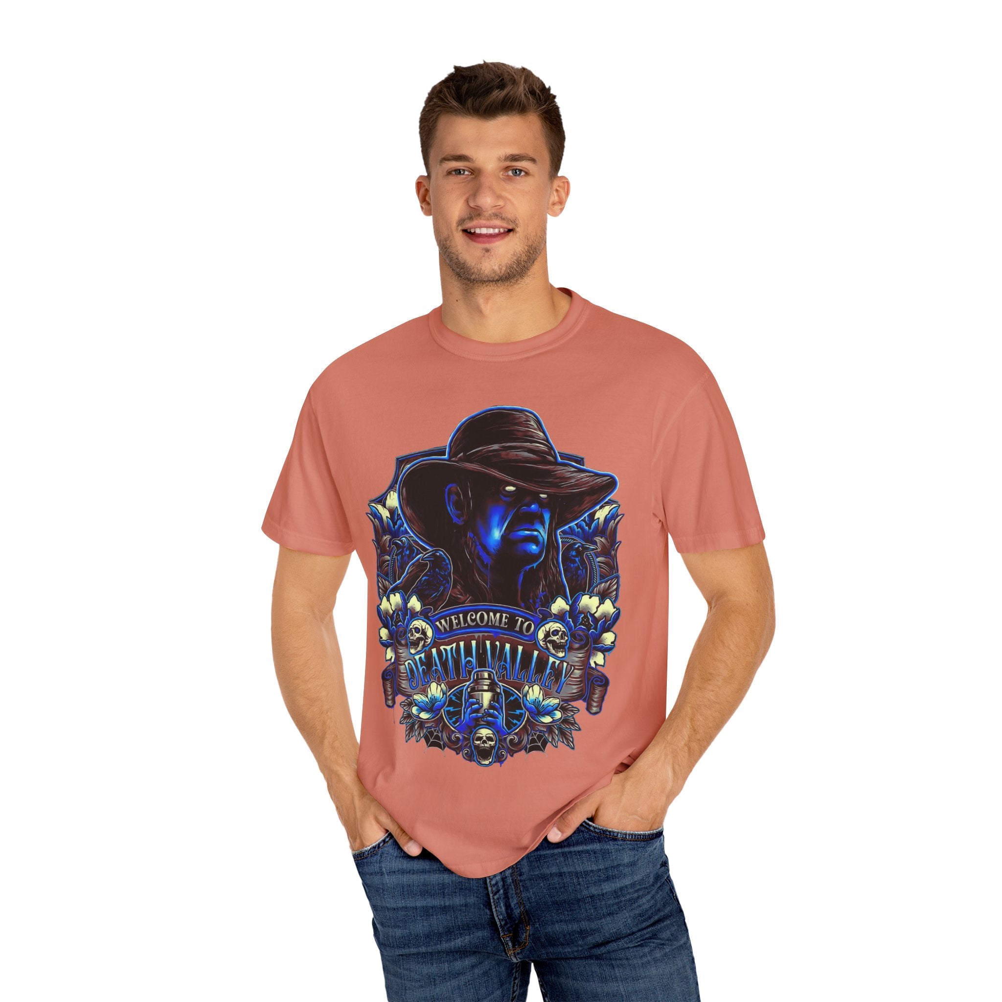 Welcome to Death Valley, Undertaker, Sports Fan T-shirt, Unisex Shirt, Gift for Her-Him, Casual Outwear Shirt, Graphic Shirt