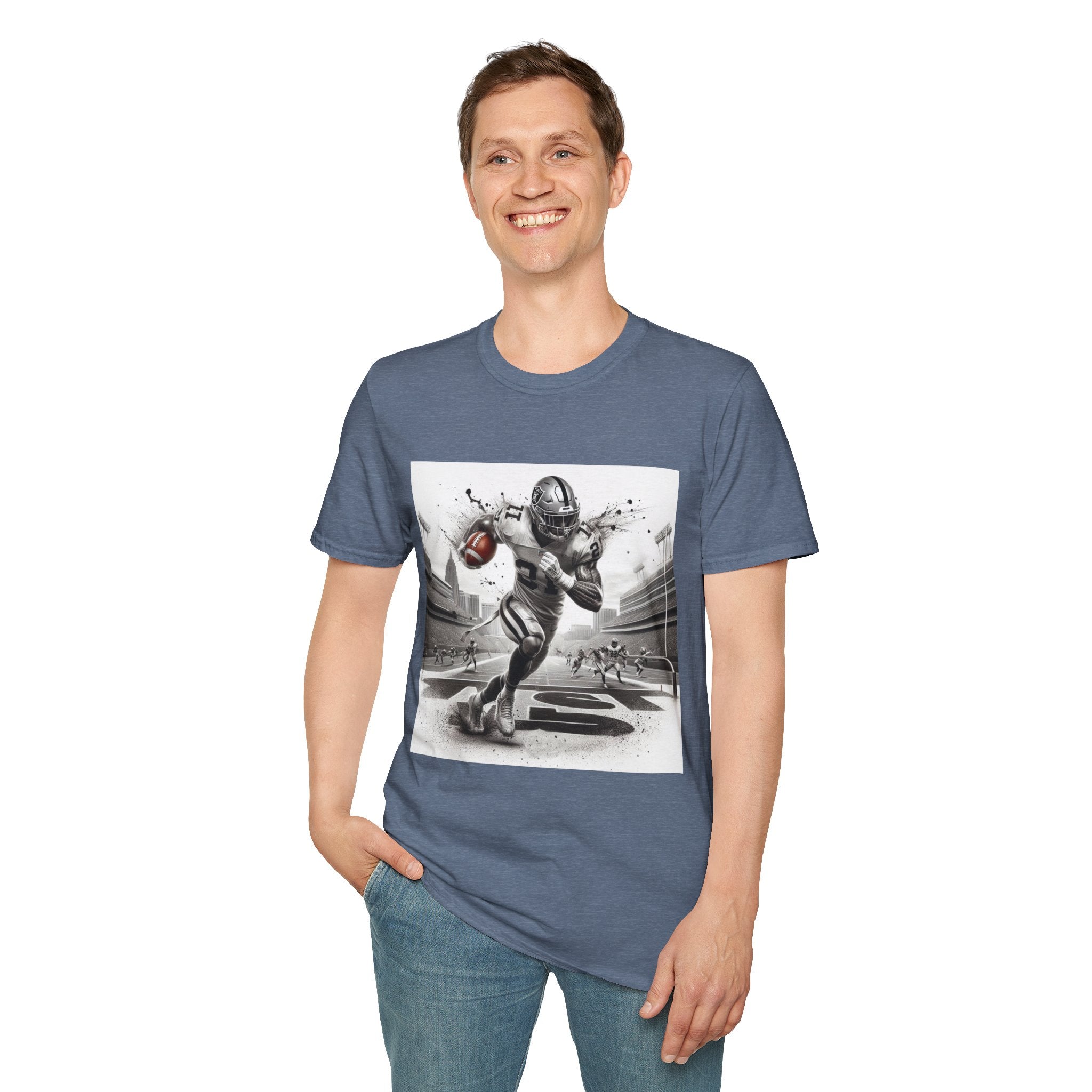 Silver Storm Raiders Shirt , Raiders Fan Football Shirt, Unisex Shirt, Football Fan Tee, Trendy Shirt, Casual Summer Shirt