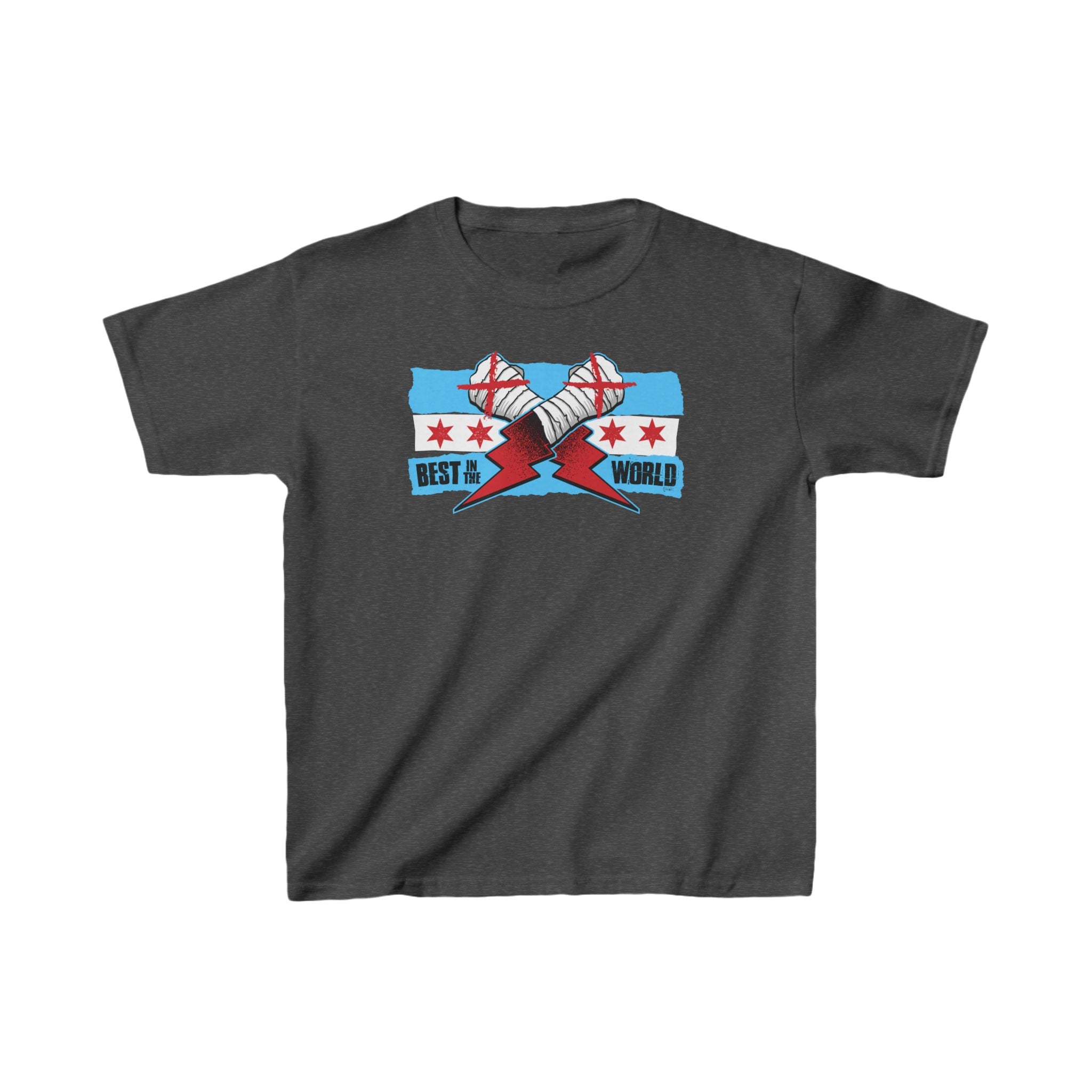 CM Punk "Best in The Word" Shirt, Unisex Kids Shirt, Sports Fan T-Shirt, Best Gift for Kids, Cotton Shirt for Kids