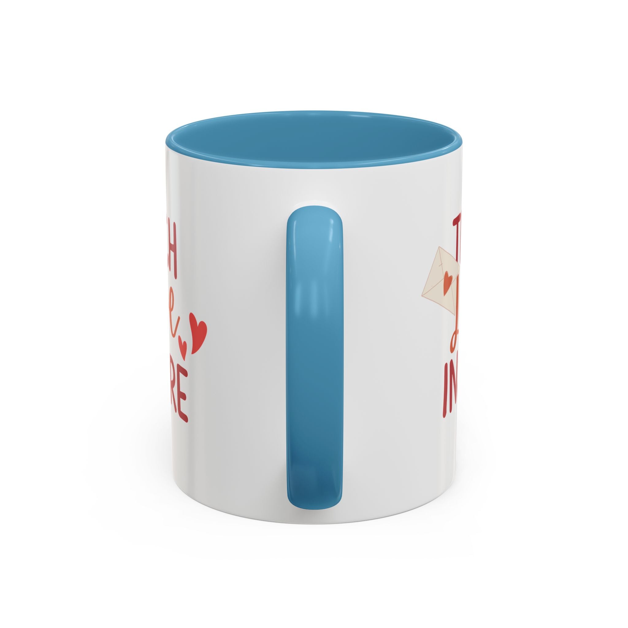 Teach, Love, Inspire Valentine's Design, Holiday Drinkware, Valentines, Christmas Birthday Gifts for Teachers, Coffee Mug for Teacher Valentines Day,