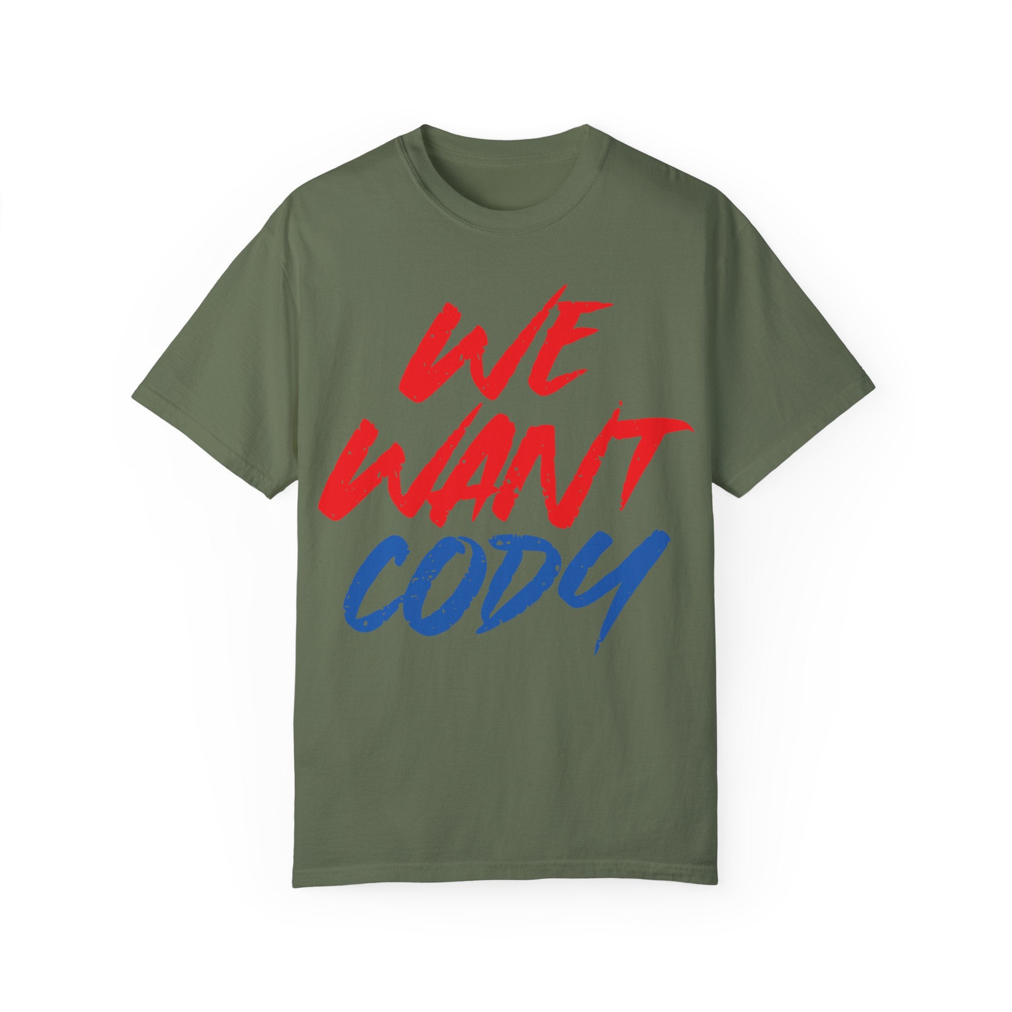 We Want Cody Graphic Design Cody Rhodes Fan Shirt, Sports Fan T-shirt, Unisex Shirt, Gift for Her-Him, Casual Outwear Shirt