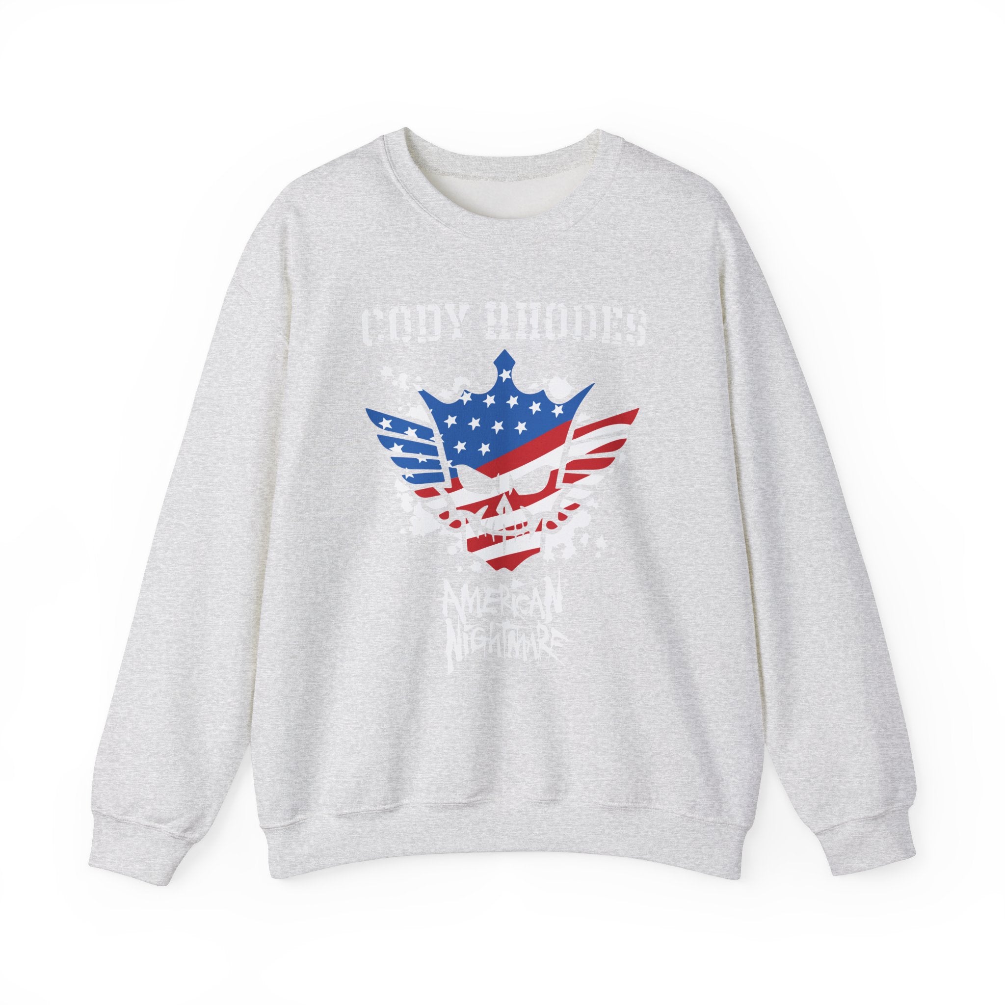 Cody Rhodes American Nightmare, Wrestling Fan Unisex Sweatshirt - Gift for Him or Her, Casual Outwear, Graphic Design, Heavy Blend Sweatshirt