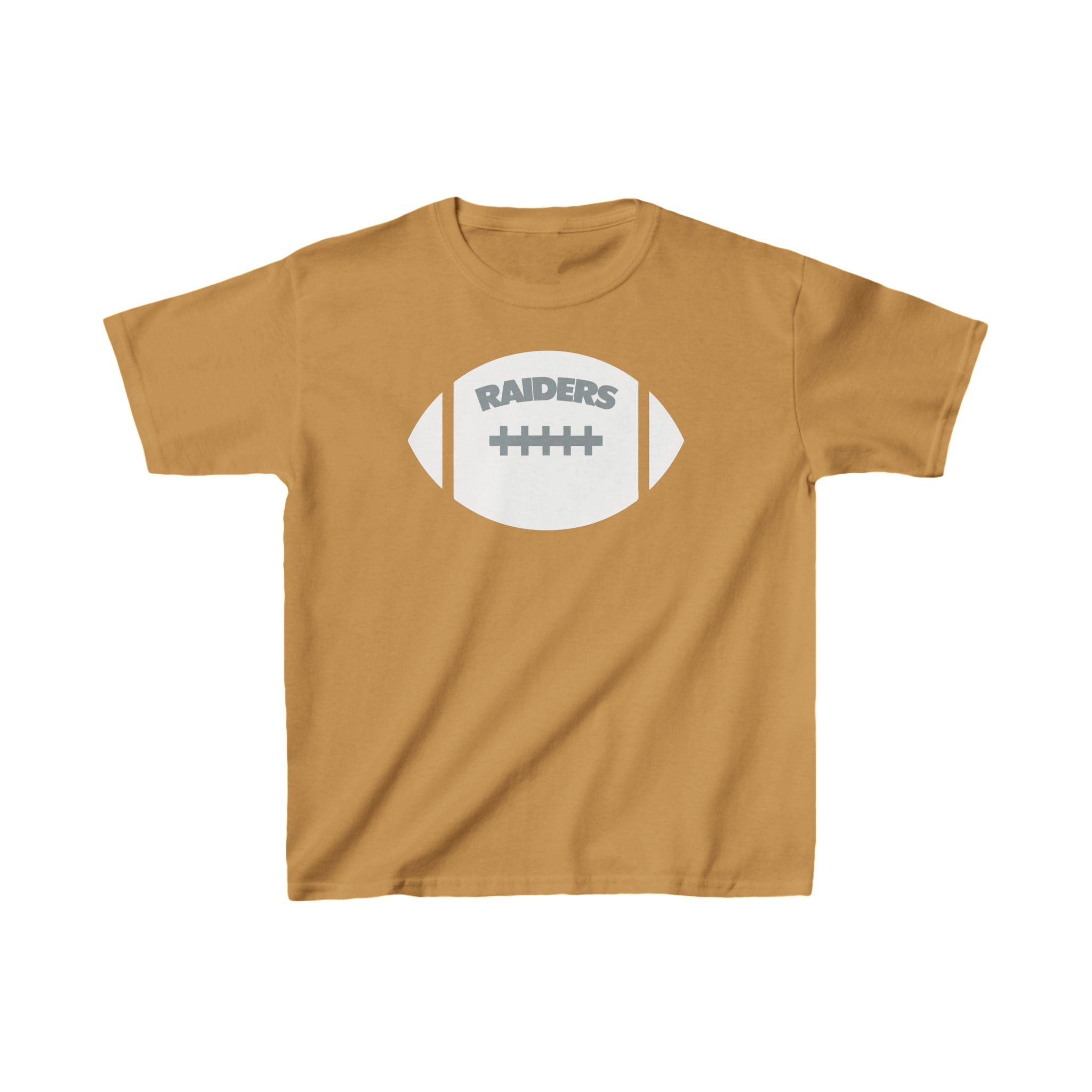 Football Raiders Icon Shirt for Kids, Gift Fan Sports Shirt, Boys Girls Children Shirt Clothing, Youth Team Game Day Shirt
