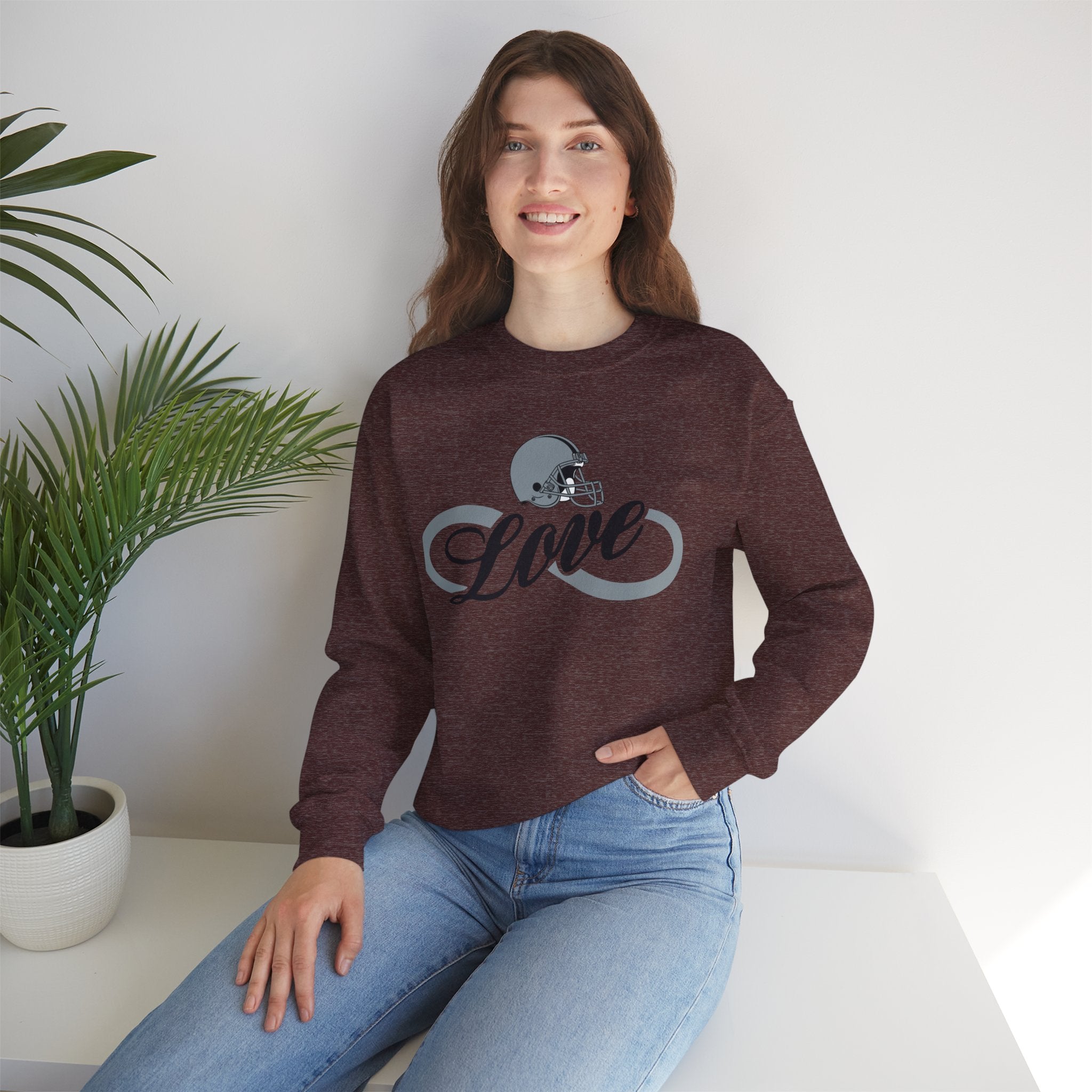 Love for Raiders Football Fan Sweatshirt, Unisex Sweatshirt, Football Fan Sweatshirt, Casual Sweatshirt, Summer Fit Sweatshirt