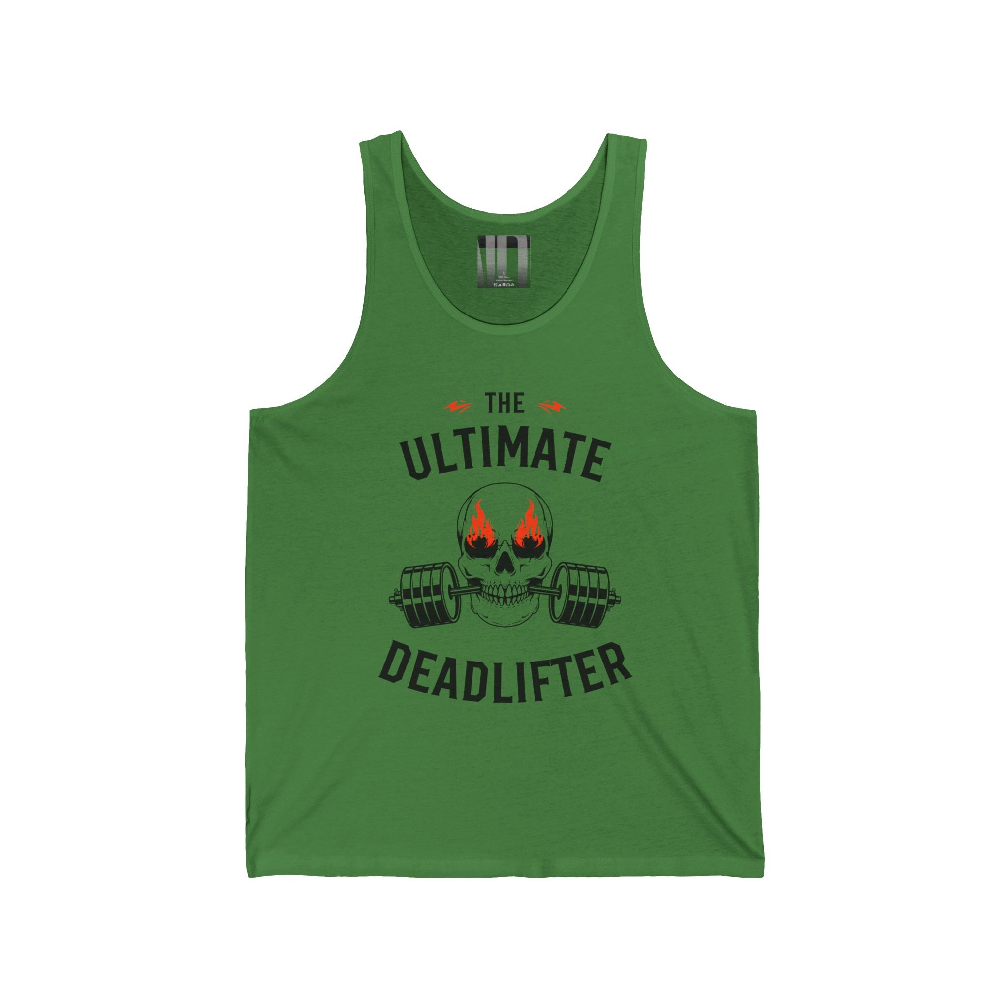 The Ultimate Deadlifter, Gym Dudes Tank Top, Workout Sleeveless Shirt, Fitness Muscle Tee, Athletic Unisex Jersey Tank, Bodybuilding Tank, Exercise Vest