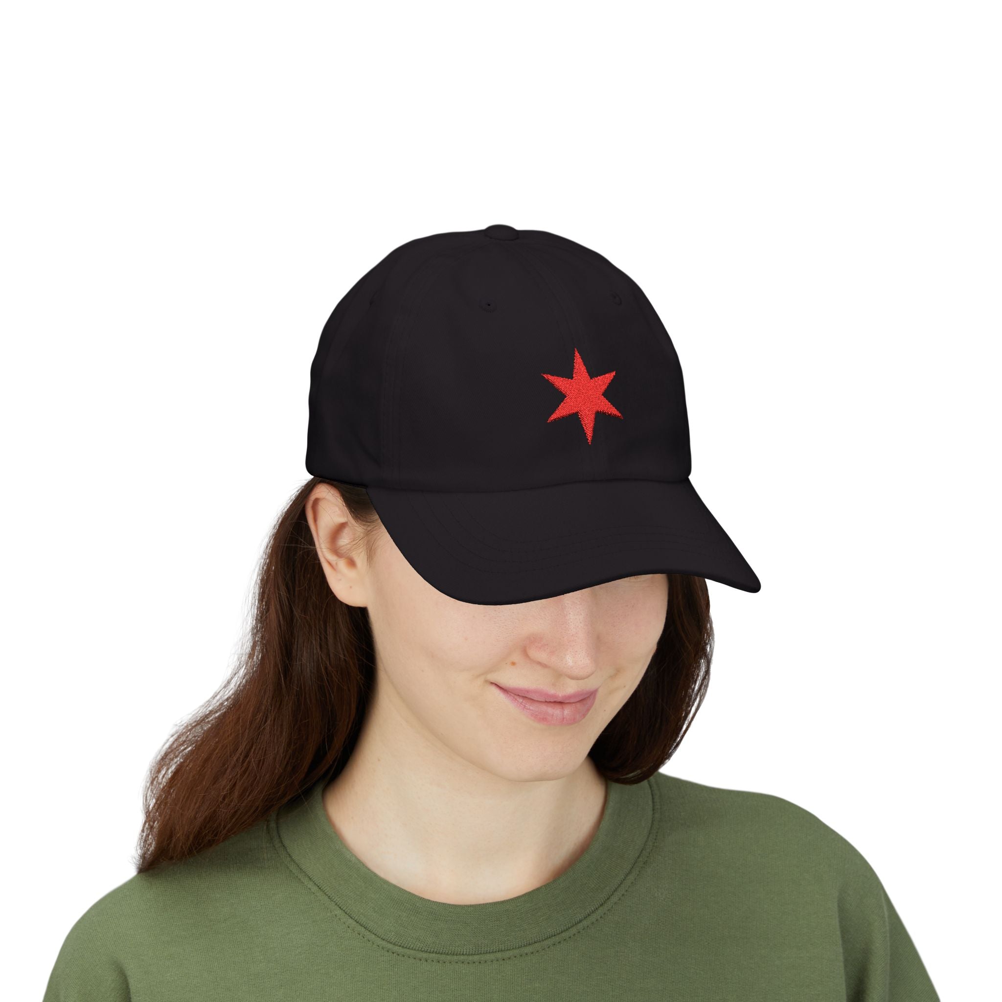 Chicago Star, Sports Fan, Wrestling Dad Cap for Her and Him - Unisex Classic