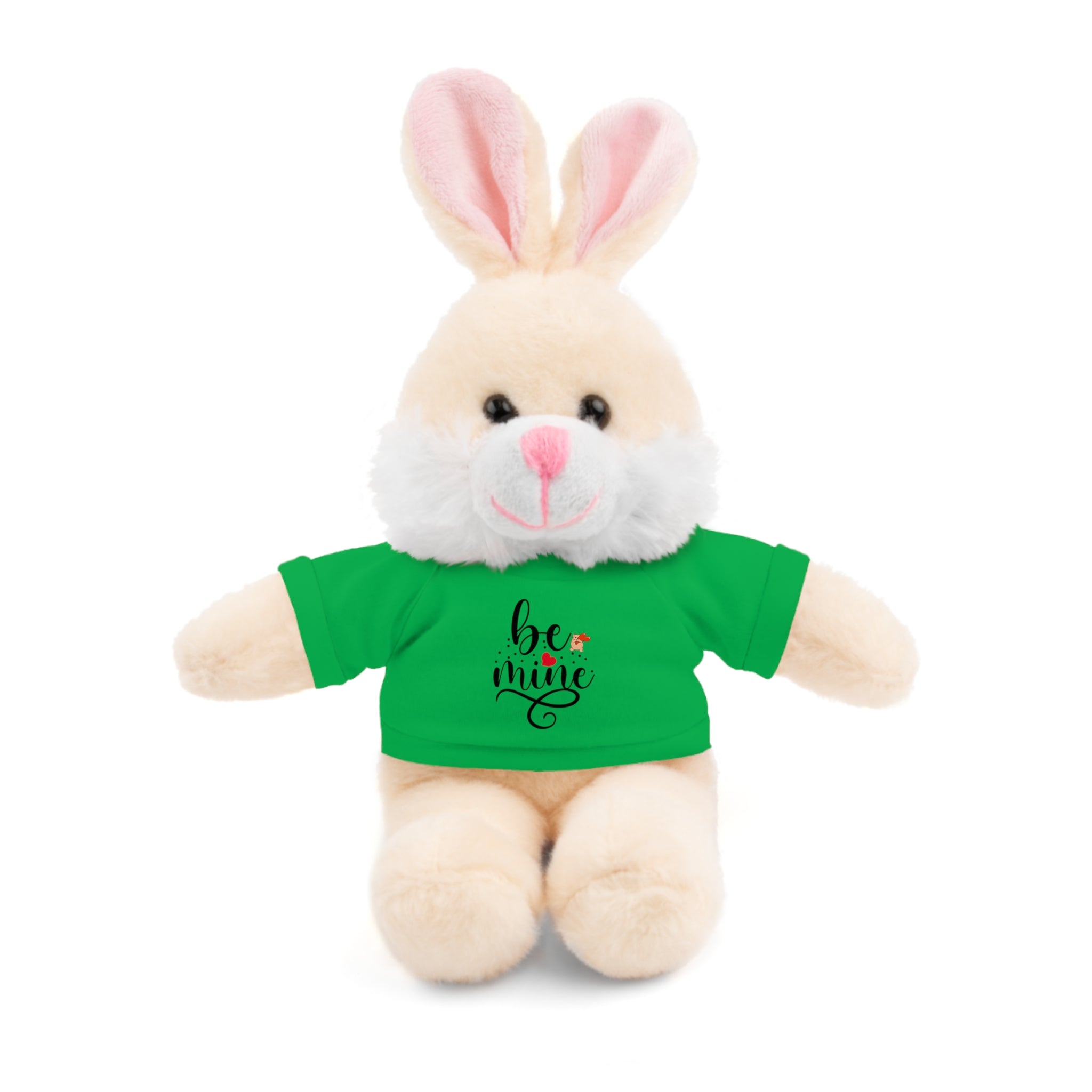 Lovely Panda Plushy, Be Mine, Stuffed Animals Shirt Printed, Suitable for Soft Valentine's Day Gift for Her, Him