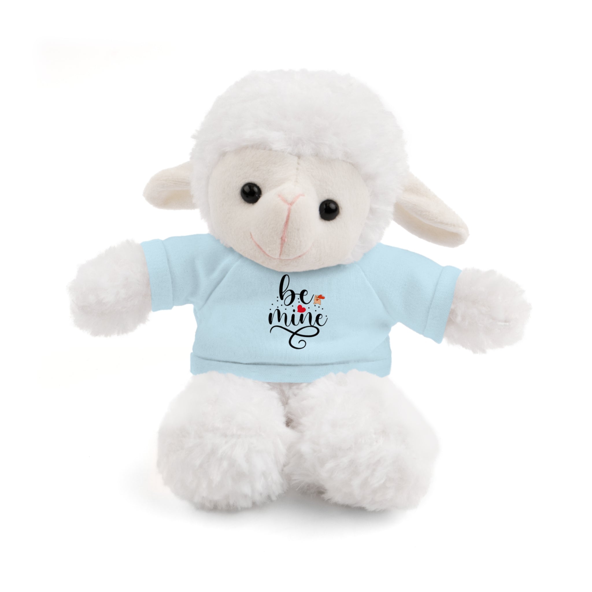 Lovely Panda Plushy, Be Mine, Stuffed Animals Shirt Printed, Suitable for Soft Valentine's Day Gift for Her, Him