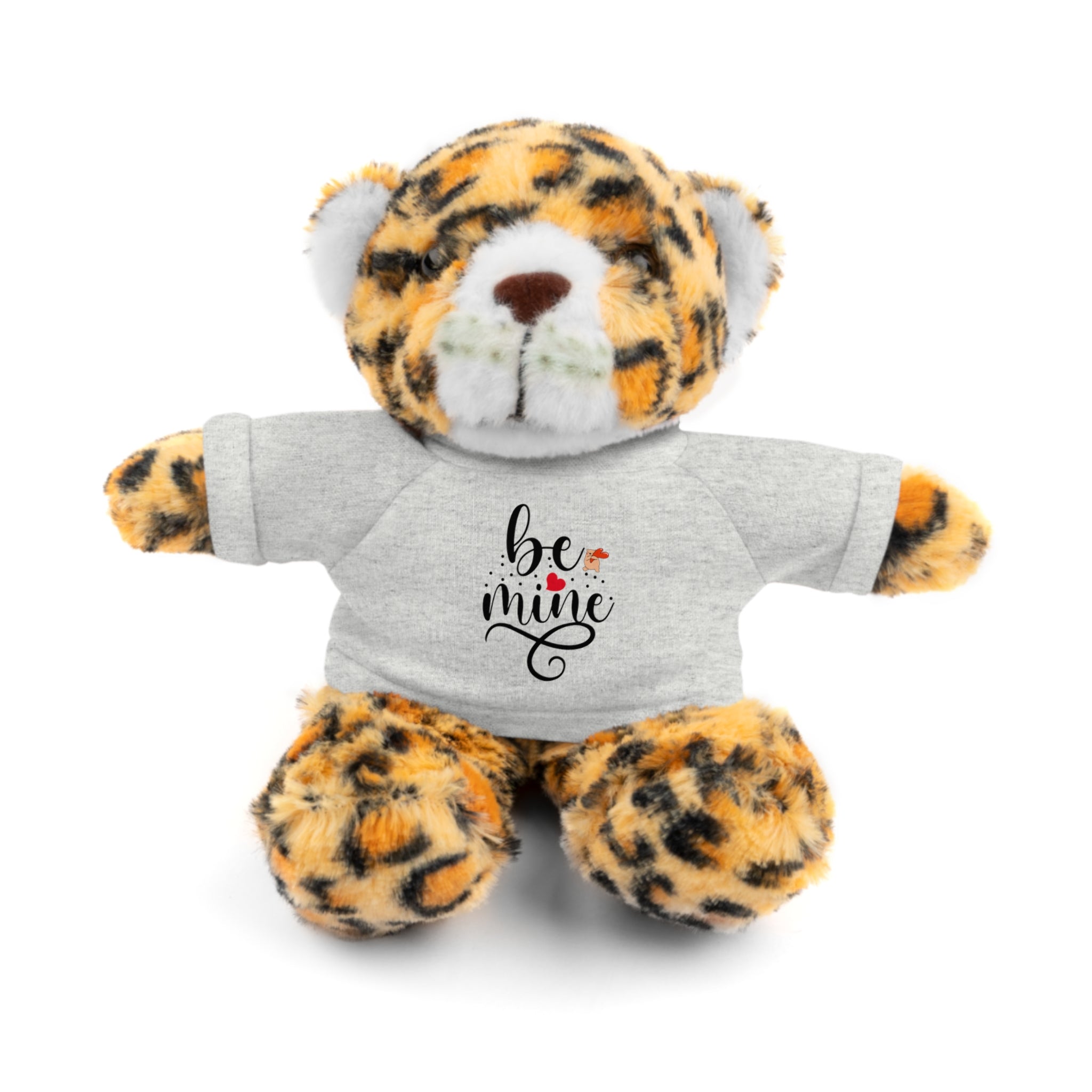 Lovely Panda Plushy, Be Mine, Stuffed Animals Shirt Printed, Suitable for Soft Valentine's Day Gift for Her, Him