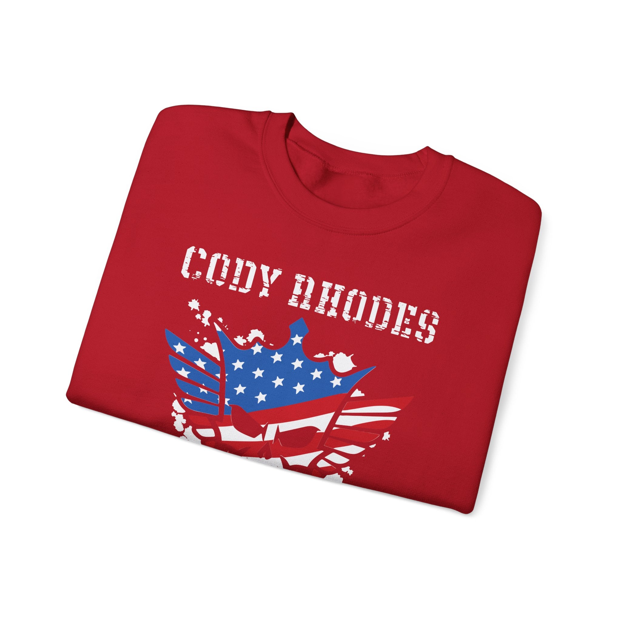Cody Rhodes American Nightmare, Wrestling Fan Unisex Sweatshirt - Gift for Him or Her, Casual Outwear, Graphic Design, Heavy Blend Sweatshirt