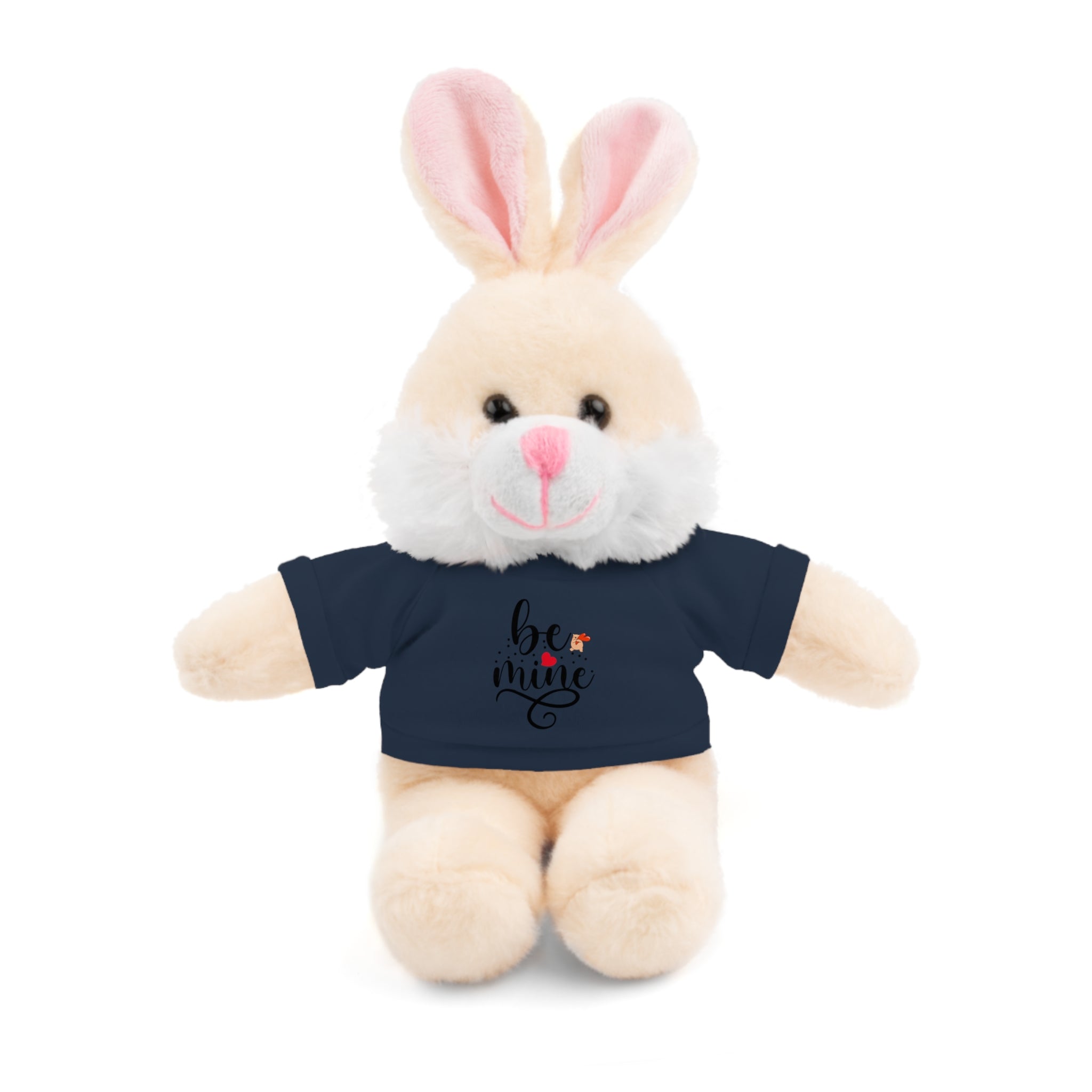 Lovely Panda Plushy, Be Mine, Stuffed Animals Shirt Printed, Suitable for Soft Valentine's Day Gift for Her, Him