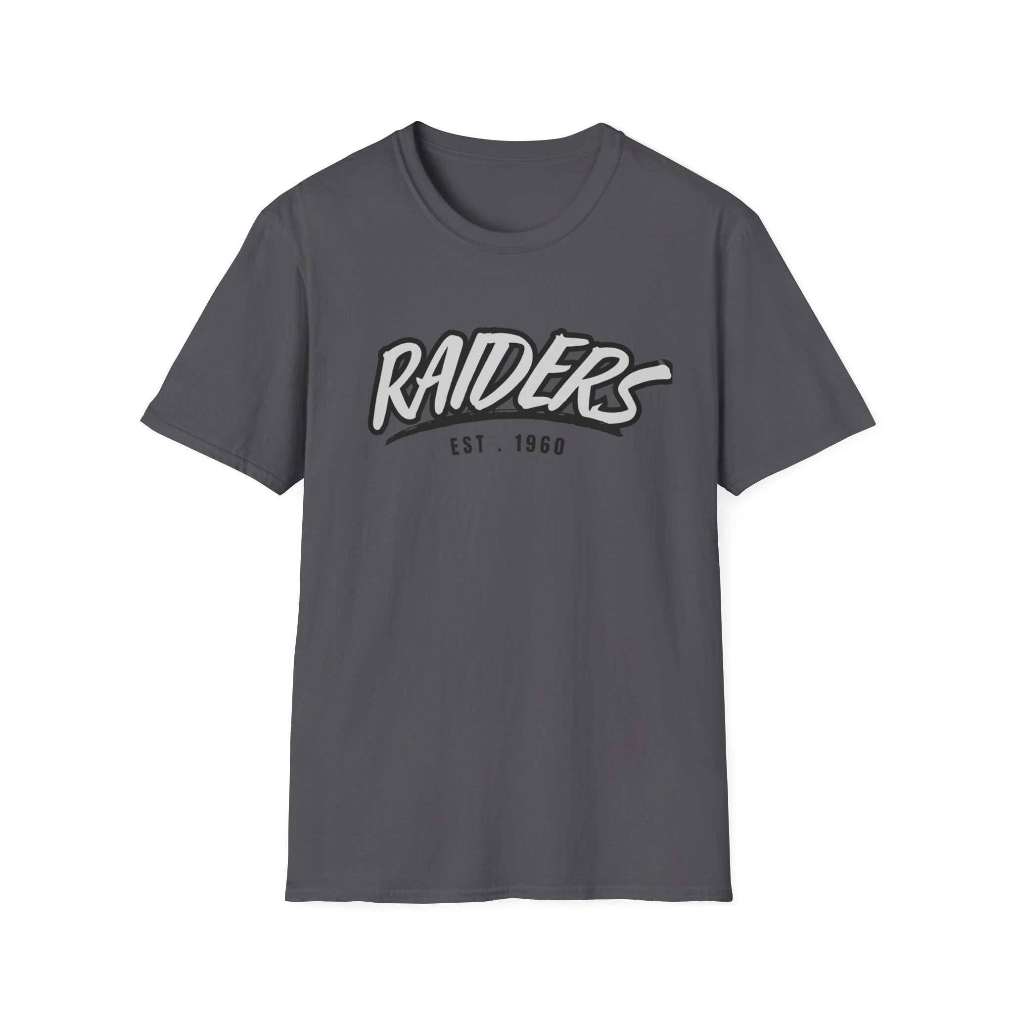 Football Shirt Unisex Softstyle T-Shirt, Football Fan Tee, Team Raiders Football Gift, Sports Fan Apparel, Game Day Shirt