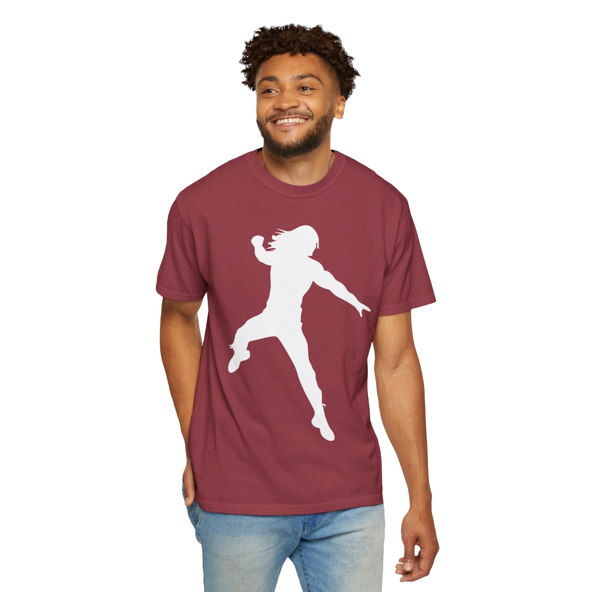 Jump Roman Reigns White Fan Shirt, Sports Fan T-shirt, Unisex Shirt, Gift for Her-Him, Casual Outwear Shirt, Graphic Shirt