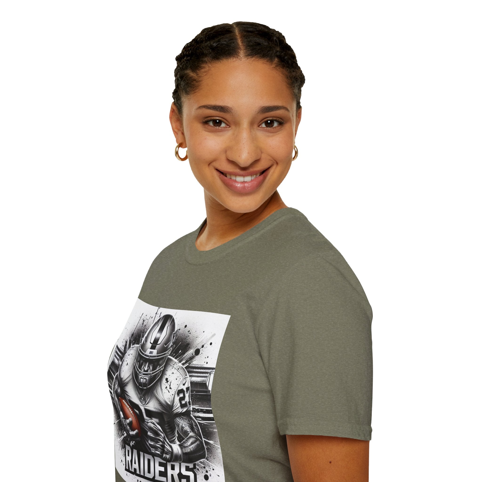 Ultimate Victory Raiders Shirt , Raiders Fan Football Shirt, Unisex Shirt, Football Fan Trendy Shirt, Casual Summer Shirt