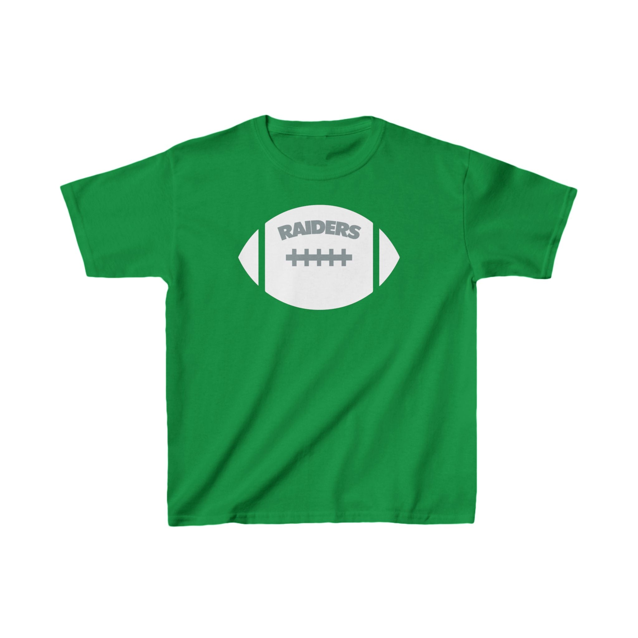 Football Raiders Icon Shirt for Kids, Gift Fan Sports Shirt, Boys Girls Children Shirt Clothing, Youth Team Game Day Shirt