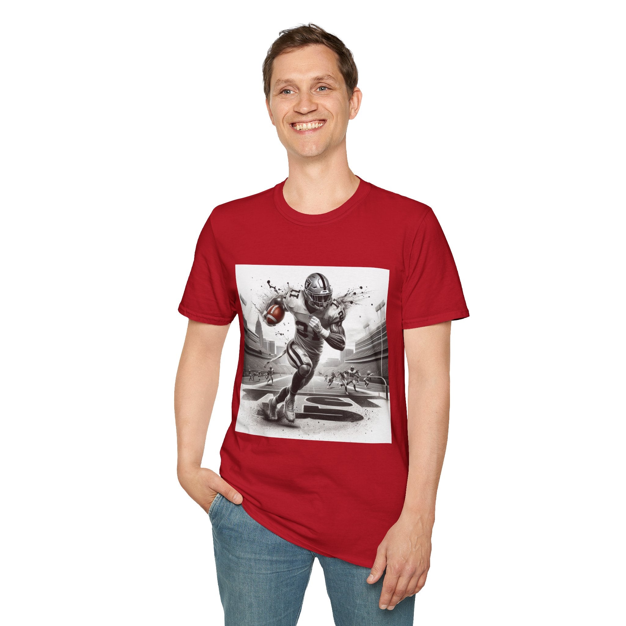 Silver Storm Raiders Shirt , Raiders Fan Football Shirt, Unisex Shirt, Football Fan Tee, Trendy Shirt, Casual Summer Shirt