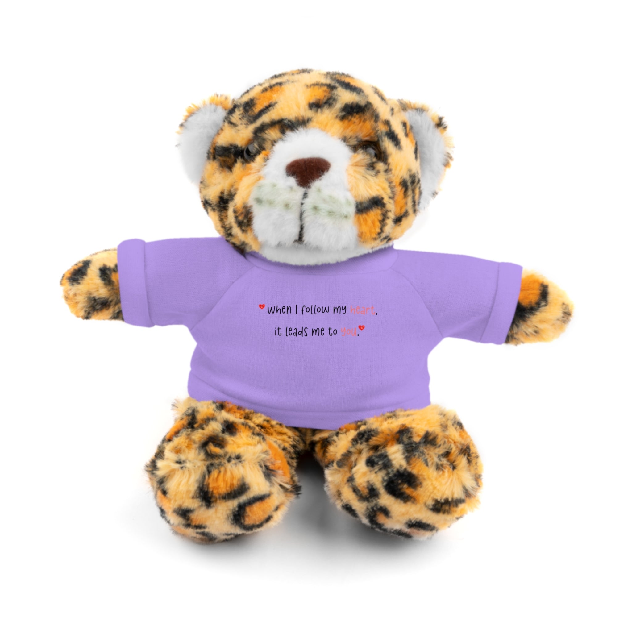 Panda Plushies, I Love You, Stuffed Animals Shirt Printed, Suitable for Soft Valentine's Day Gift Plush Bear Toy