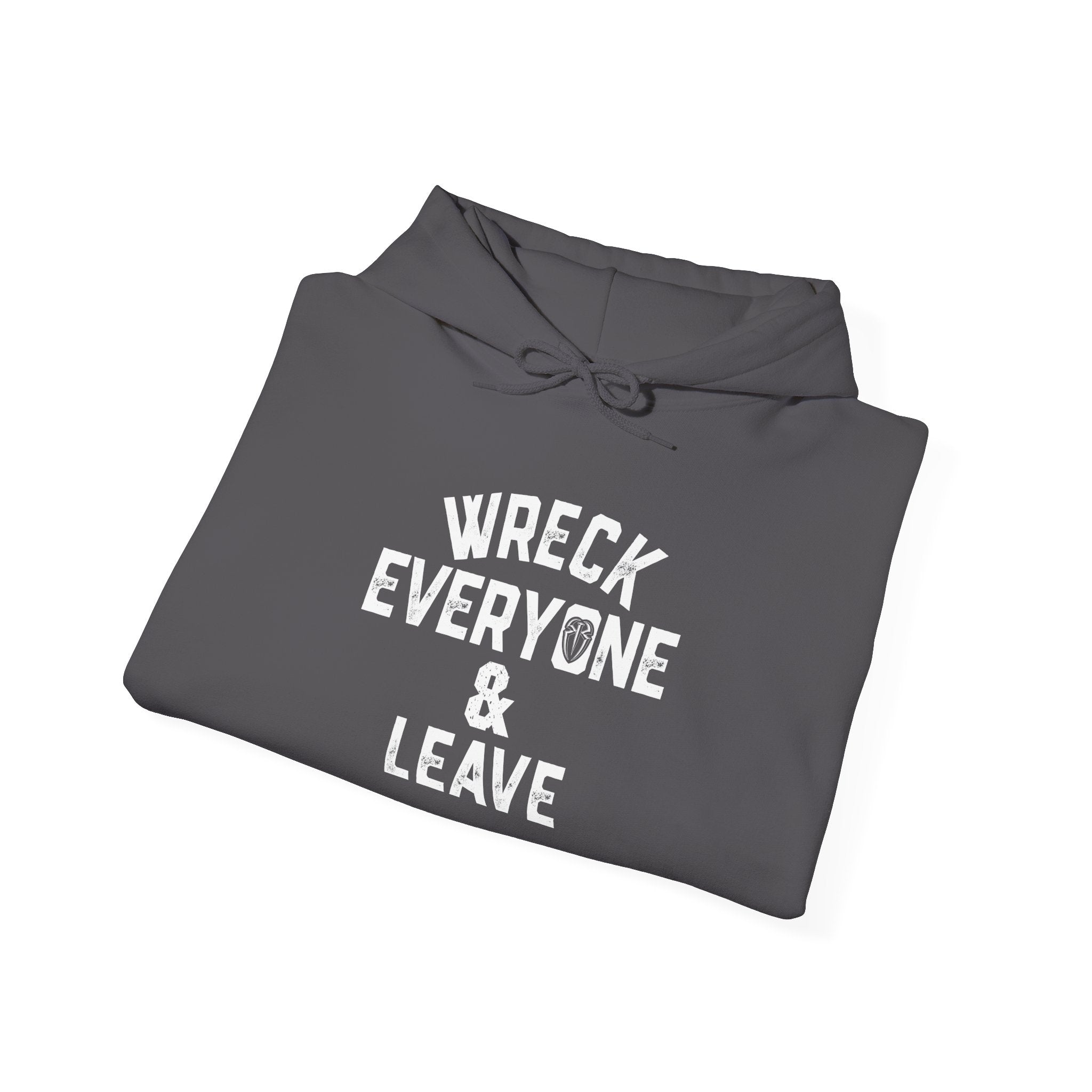 Wreck Everyone and Leave Royal Reigns Hoodies, Pro Wrestling Apparel, Heavy Blend Hoodie, Sports Fan Gift, Graphic Pullover