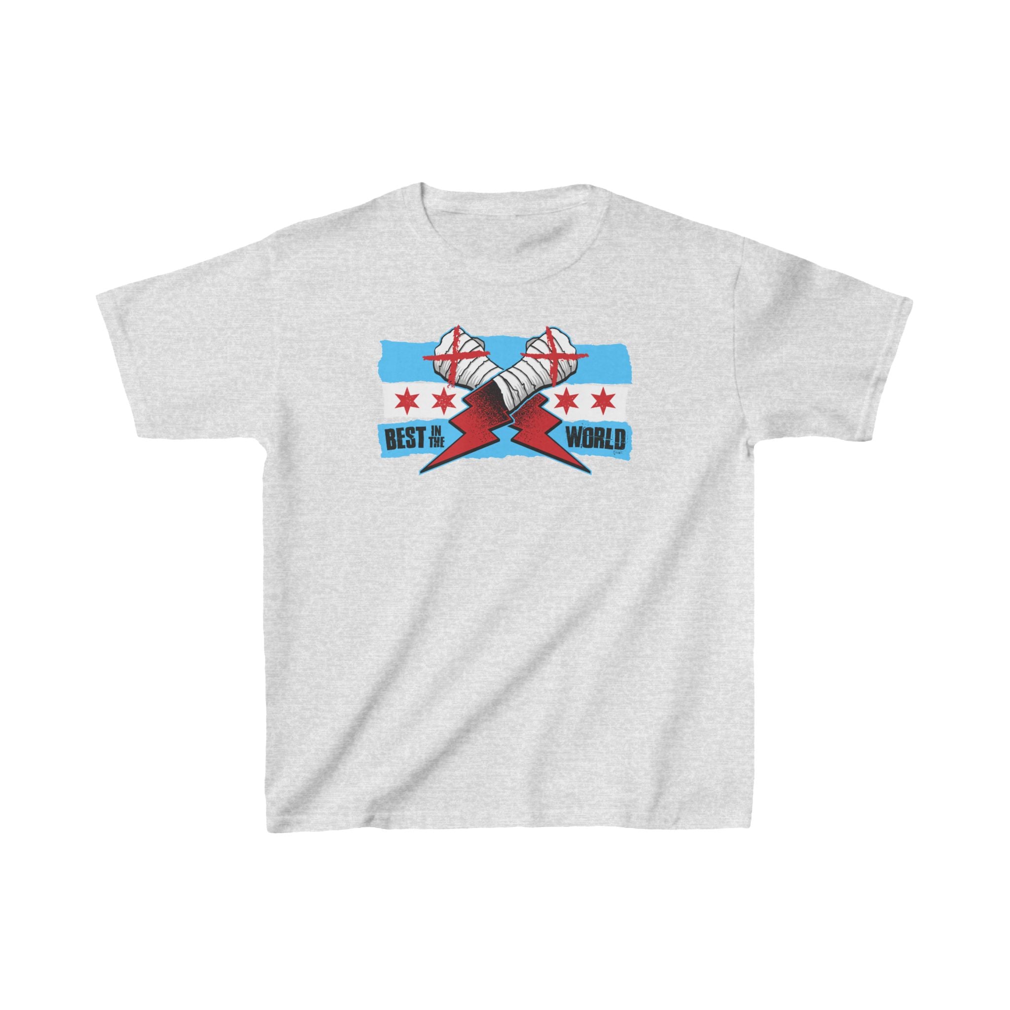 CM Punk "Best in The Word" Shirt, Unisex Kids Shirt, Sports Fan T-Shirt, Best Gift for Kids, Cotton Shirt for Kids
