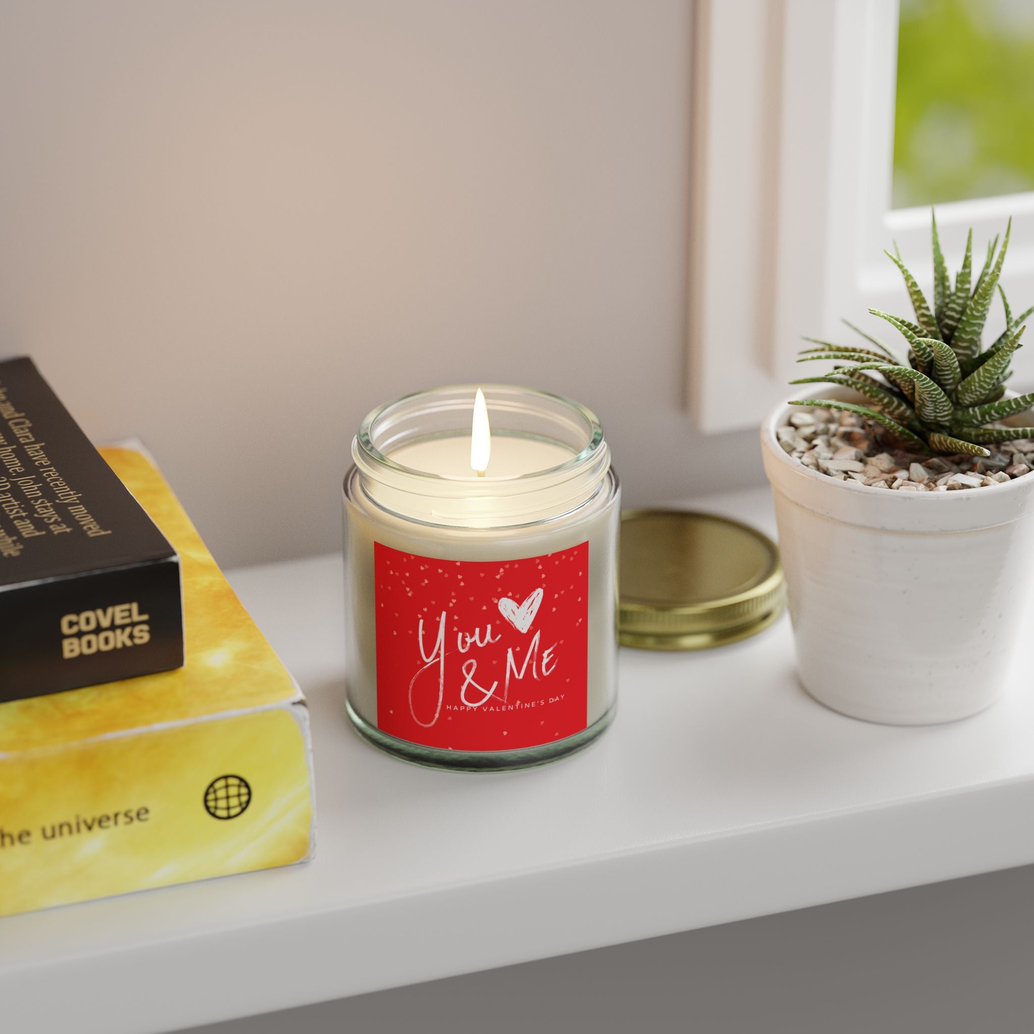 You and Me, Valentine's Day Candle, Scented Candles, Luxury Candles Gifts for Women, Stress Relief Luxury Aromatherapy Candles, Romantic Candle Valentines Day Gifts for Her