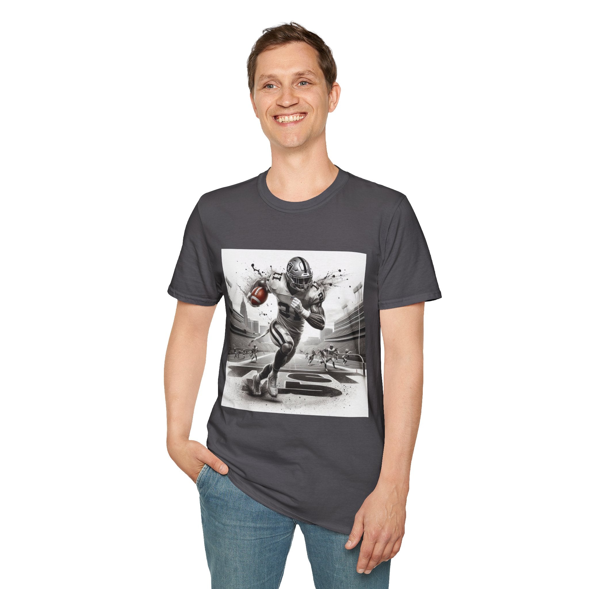 Silver Storm Raiders Shirt , Raiders Fan Football Shirt, Unisex Shirt, Football Fan Tee, Trendy Shirt, Casual Summer Shirt