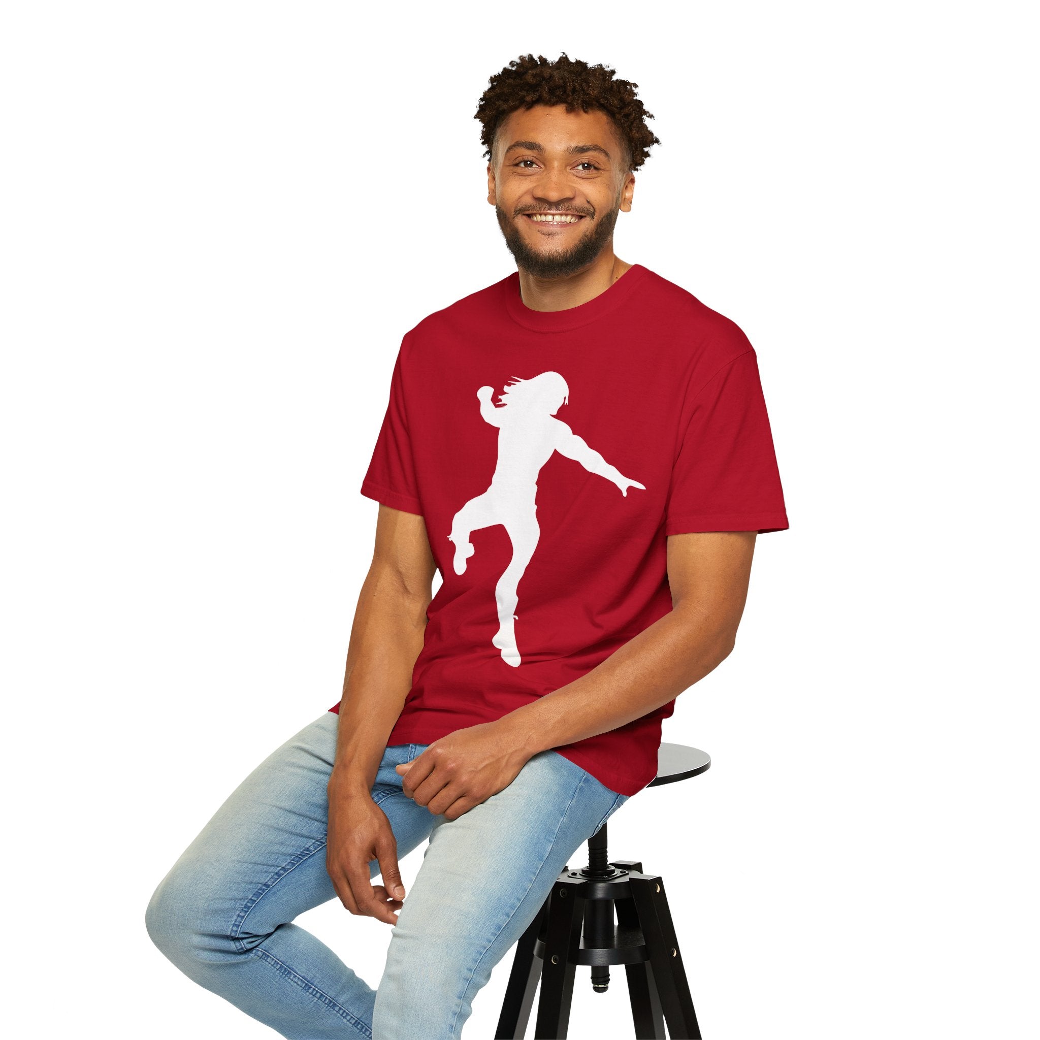 Jump Roman Reigns White Fan Shirt, Sports Fan T-shirt, Unisex Shirt, Gift for Her-Him, Casual Outwear Shirt, Graphic Shirt