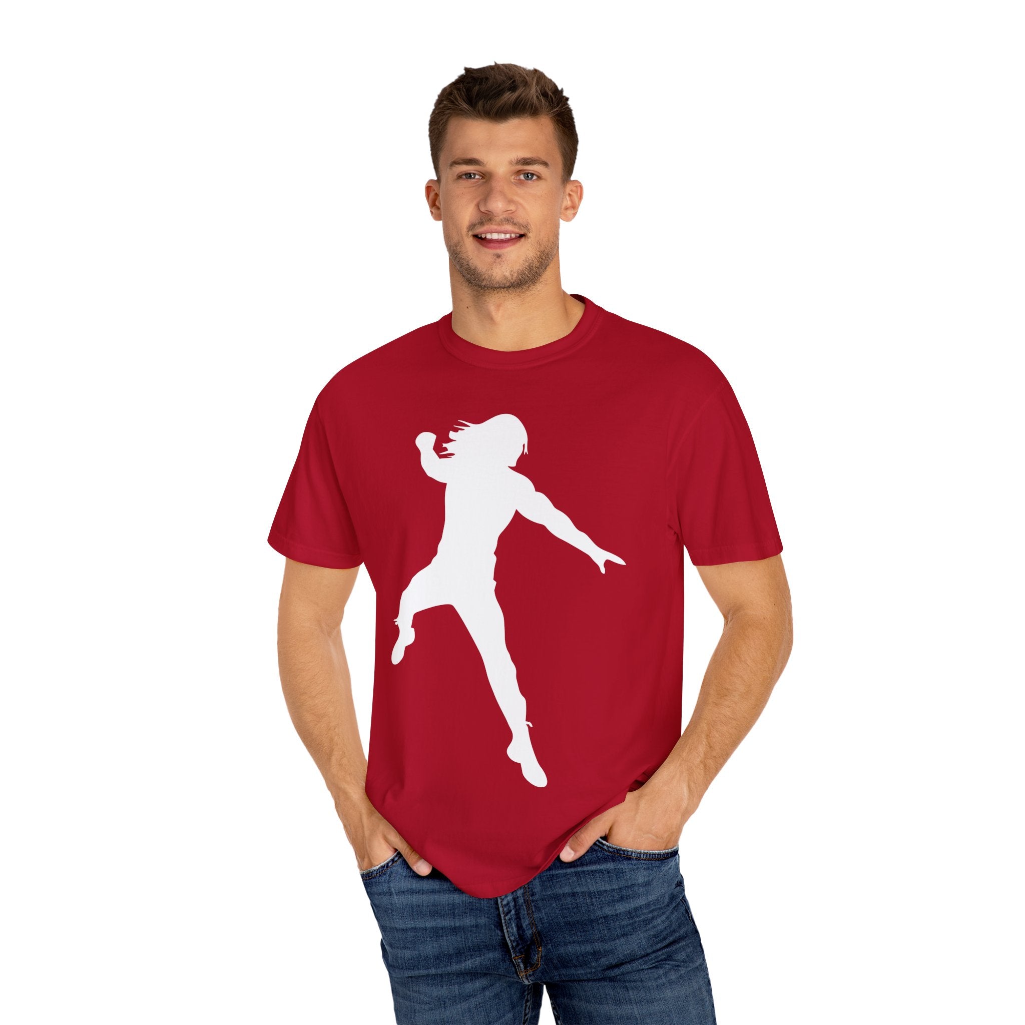Jump Roman Reigns White Fan Shirt, Sports Fan T-shirt, Unisex Shirt, Gift for Her-Him, Casual Outwear Shirt, Graphic Shirt